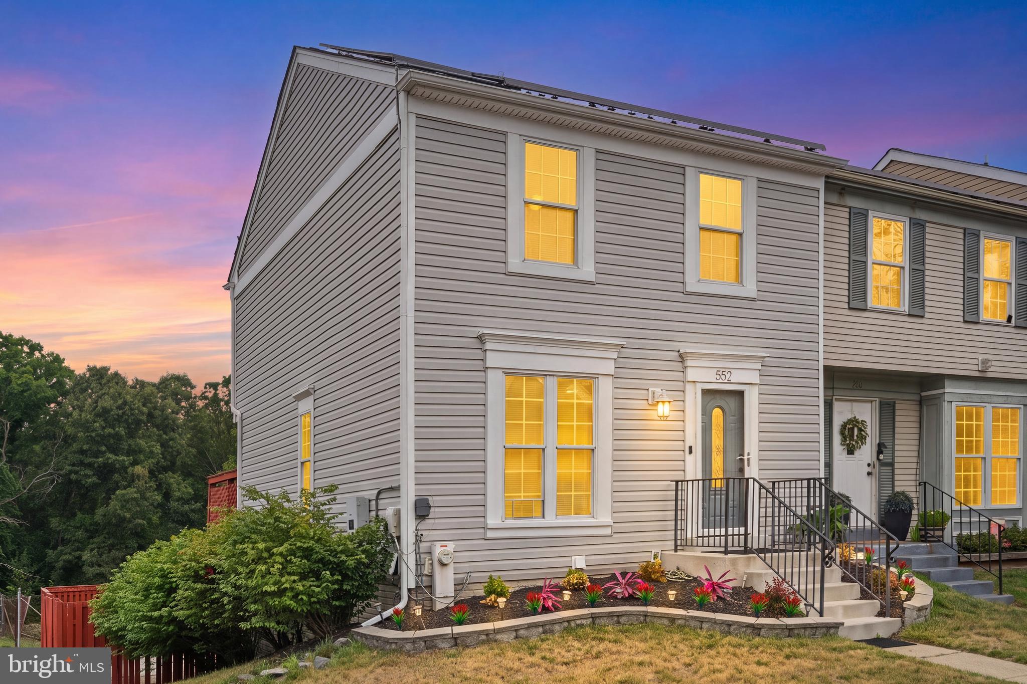 Take advantage of a rare financing opportunity! This home features a potentially assumable mortgage with an interest rate of just 2.9%, offering qualified buyers the opportunity to secure a significantly lower rate than today’s typical market rates. Loan assumption is subject to lender approval, buyer qualification, and all applicable terms and conditions. **  Welcome to 552 Short Curve Road, a thoughtfully updated home offering modern comfort, energy-efficient features, and exceptional convenience. The exterior received all-new vinyl siding, trim, and gutters in 2021, providing enhanced curb appeal and transferable warranty coverage. Extended front steps and new railings create a welcoming entrance**

Inside, beautiful engineered hardwood flooring flows throughout the main level. The kitchen was completely remodeled in 2025 and features stylish vinyl flooring, soft-close cabinetry, and soft-close drawers. The main-level powder room was also renovated in 2025, adding a fresh and contemporary touch.**

Upstairs, the remodeled full bathroom includes a Jacuzzi step-in shower with sliding glass doors, safety rails, and warranty coverage. Custom blinds are installed throughout the home and are also covered by a warranty. Additional upgrades include a new HVAC system installed in 2021 and a new Samsung washer and dryer installed in 2025 with warranty protection.**

Solar panels provide valuable energy-saving benefits. The new owner must assume the existing Tesla solar agreement, currently $61 per month, which includes an established level of energy production.**

Conveniently located just two minutes from Routes 97 and 100, the home also offers easy access to Routes 295 and 95, approximately 15 minutes away. Downtown Baltimore is only about 15 minutes from the property, making commuting, dining, entertainment, and employment centers easily accessible. The neighborhood is also served by newly constructed middle and senior high schools.**

With extensive upgrades, energy-saving features, and a commuter-friendly location, 552 Short Curve Road is ready to welcome its next owner.