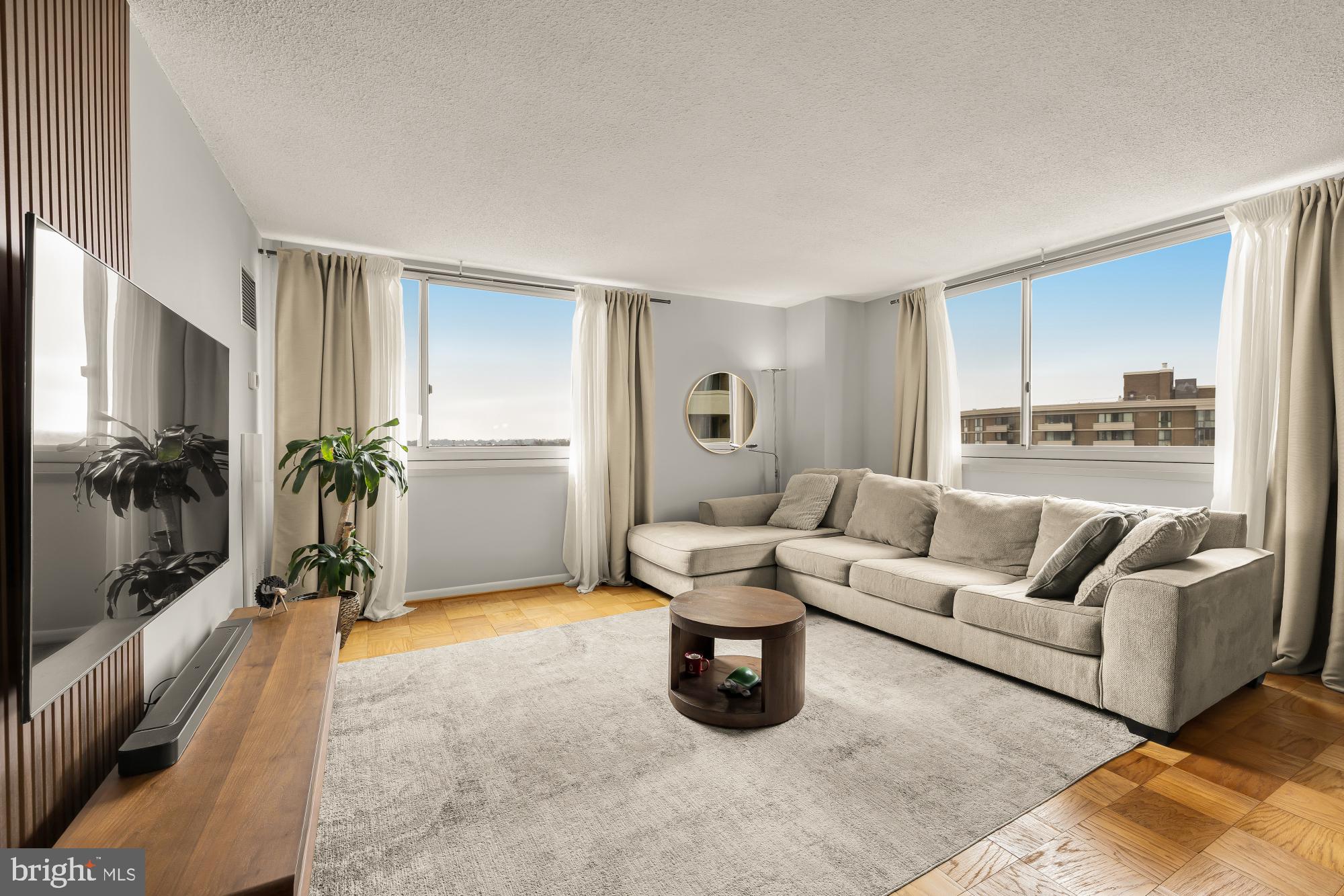 Welcome to 4601 N Park Avenue #1119 — a beautifully updated three-bedroom, two-bathroom residence in one of Chevy Chase’s most sought-after full-service buildings. Perched on a high floor, this light-filled home offers expansive windows, peaceful views, and a thoughtfully designed layout that maximizes both comfort and functionality.

Inside, you’ll find an inviting open living and dining space with warm hardwood flooring and generous proportions, ideal for both everyday living and entertaining. The updated kitchen features modern cabinetry, quality appliances, and ample counter space, creating a seamless blend of style and practicality. The spacious bedroom offers excellent closet space, while the refreshed bath showcases clean, timeless finishes. This property also conveys with 3 garage parking spaces, one tandem and one standard.

This well-managed community features a secure lobby, front desk service, elevator access, and beautifully maintained common areas, providing both convenience and peace of mind. Enjoy low-maintenance living in an unbeatable location while being zoned for the Bethesda-Chevy Chase High School cluster.

Situated in the heart of Chevy Chase, just moments from Friendship Heights shopping, dining, Metro access, Whole Foods, and neighborhood parks, this address delivers the perfect balance of urban accessibility and residential tranquility.