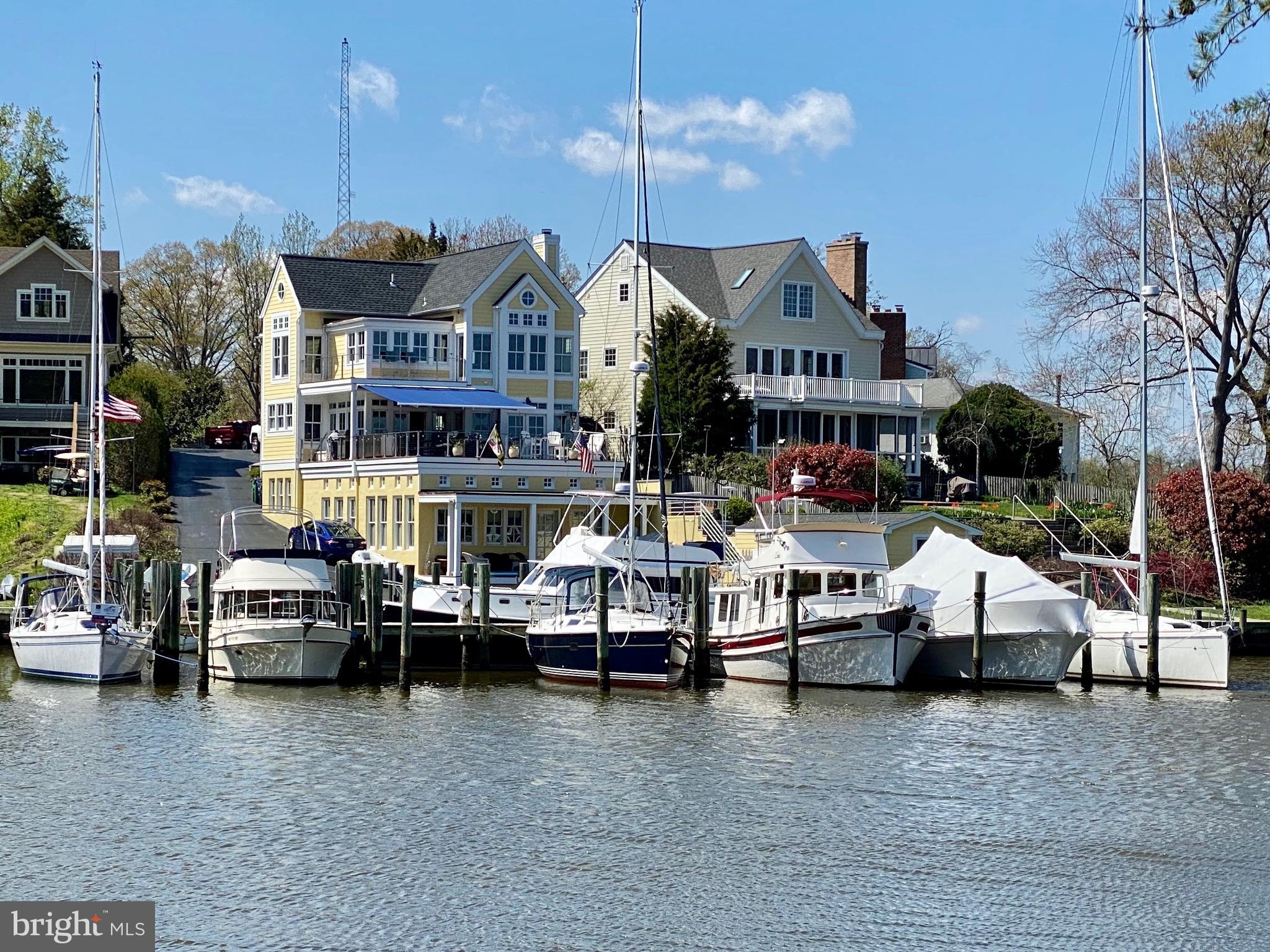 An extraordinary opportunity to own one of Annapolis’ most distinctive waterfront properties, offering some of the finest views on Spa Creek and the rare privilege of owning your own private marina in your backyard with dockside parking. 

Perfectly positioned to capture breathtaking panoramic vistas, this elegant Nantucket-inspired residence is filled with natural light, featuring walls of glass that showcase the ever-changing waterfront from nearly every room. Multiple balconies and an expansive waterside terrace invite effortless indoor-outdoor living, creating exceptional spaces for entertaining or simply enjoying the beauty of life on the water. A dockside workshop is a great opportunity to work and enjoy waterfront living.

The thoughtfully designed floor plan includes spacious living areas, a versatile 1800 square feet (approximate) lower level with an in-law suite or private guest accommodations, and endless opportunities to personalize the home to suit your lifestyle. This home even has a koi pond in the front yard.

Whether you’re an avid yachtsman, seeking a multigenerational waterfront retreat, or searching for a truly one-of-a-kind Annapolis property, this exceptional offering combines luxury, privacy, and an unmatched boating lifestyle in one remarkable setting.

Additional details and professional photography coming soon.