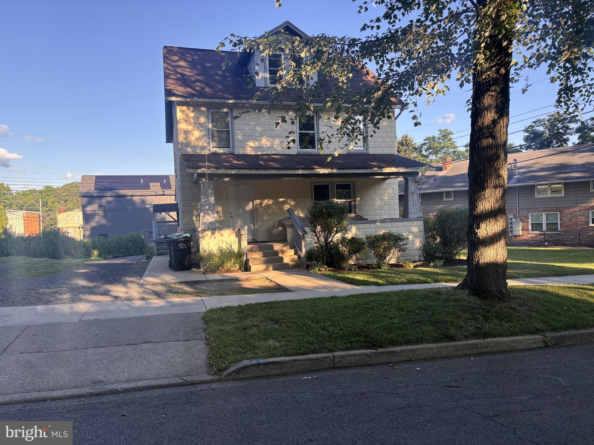 Excellent investment opportunity in the heart of State College! This licensed student rental is approved for up to five occupants and is already leased for the 2026–2027 academic year, providing immediate rental income for its next owner. The home features four bedrooms, two full bathrooms including one in the basement, a spacious family room, and a versatile third-floor bonus area that offers additional living or study space. A walk-out basement includes a washer and dryer, adding everyday convenience for tenants. Ideally located near downtown State College, Penn State University, shopping, dining, and public transportation, this is a great addition to any investment portfolio.