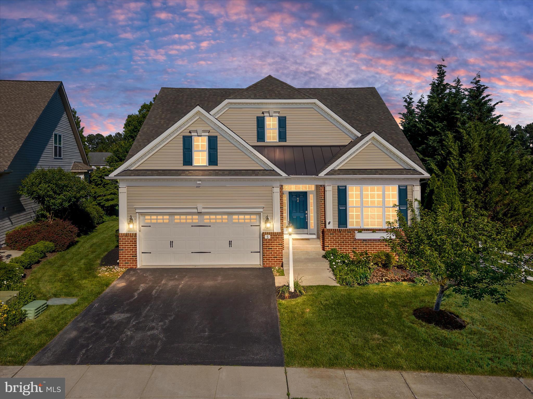 Welcome home to this beautifully maintained 4-bedroom, 3.5-bath residence, in the sought after neighborhood of Shipleys Crossing, ideally located between Annapolis and Baltimore, putting you just minutes from shopping, dining, entertainment, and major commuter routes. The main level features brand-new flooring, updated appliances, and a cozy gas fireplace that creates a warm and inviting living space. Comfort is enhanced by a dual-zone HVAC system, with separate units serving the main living areas and the basement. The finished lower level offers exceptional flexibility with a kitchenette, laundry hookup, ample storage space, and walkout stairs to the backyard, making it an ideal setup for an in-law suite, guest quarters, or extended living space. Step outback to enjoy the large rear deck overlooking a generously sized backyard, complete with a storage shed—perfect for outdoor entertaining, gardening, or play. Located in a sought-after community featuring a clubhouse, outdoor pool, and a variety of neighborhood activities, this home offers the perfect blend of comfort, convenience, and lifestyle. Don't miss this exceptional opportunity! Age Restricted Community!