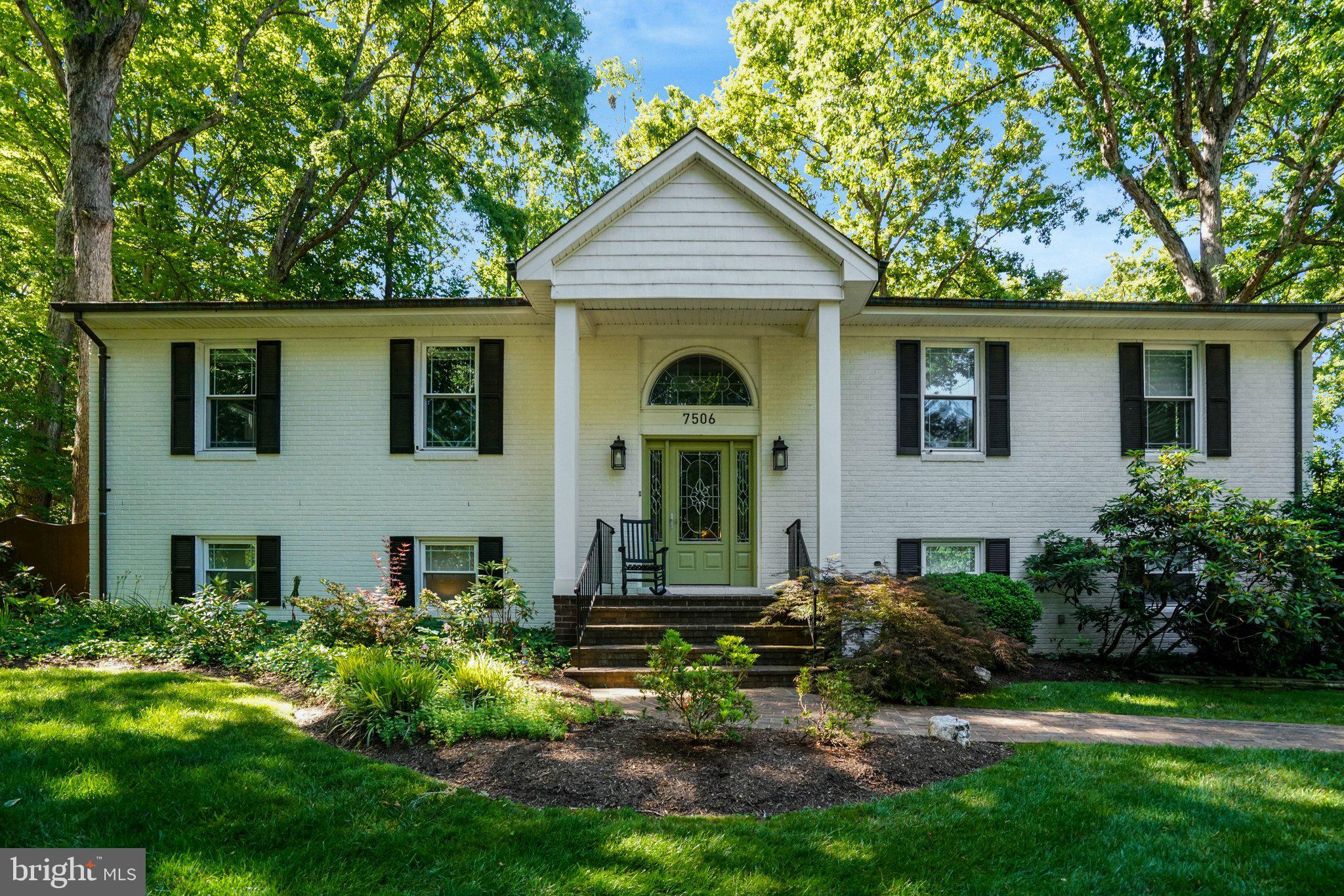 Welcome to 7506 Oriole Avenue....a very unique and truly special home located on a half-acre level lot in a private, quiet neighborhood but just minutes from everything.  You will notice from the minute you enter that care and attention has been poured into this home. Beautiful new banisters, custom moldings and updated lighting create a warm first impression.  Upstairs, the spacious living room and dining areas feature built in cabinets and maple hardwood flooring. French doors with transom windows lead into the heart of the home: a stunning kitchen designed for gathering. Renovated in 2015, it offers abundant cabinetry, 2 sinks, granite counters, glass tile backsplash, a 9 foot island, stainless steel appliances including an almost brand new wall oven and 5 burner gas cooktop (9/2025), dishwasher (1/2025), a resurfaced fireplace with gas insert (2018), and a continuation of the maple hardwood flooring.  From the kitchen (remodeled in 2015), there are two doors that lead onto the expansive Trex deck overlooking a lush, landscaped fenced backyard.  Here you will also find a lovely two year old, 5 person saltwater spa/hot tub.  Continuing on the main level of the home you will find the primary bedroom which includes a large walk-in closet with custom closet organizer and a primary bath with double sinks, a private commode and an oversized walk-in shower with a rain shower head and a handheld shower head. Two additional bedrooms and a large full bath with dual sinks and a separate tub/commode room finish out the main level.  Downstairs, the walk-out lower level features a cozy TV room, a large family room with a fireplace and a pool table and two additional bedrooms, a full bath and a laundry/utility room. There is easy access from the lower level to the enormous garage with an extra refrigerator and plenty of room for storage and a work bench.  All this, just moments from I-95, I-395, the brand new commuter station with express bus service to downtown and also less than 3 miles to Metro. Ft. Belvoir is just minutes from the home while the shopping conveniences from Whole Foods to Trader Joes and Giant are about a mile away.  Local dining restaurants including Mike's American, Stupid Good BBQ, Chipotle, Noodles & Company are just around the corner as well.  All this space and thoughtful updates offer a rare opportunity in a convenient and well-loved neighborhood. Agent Owner