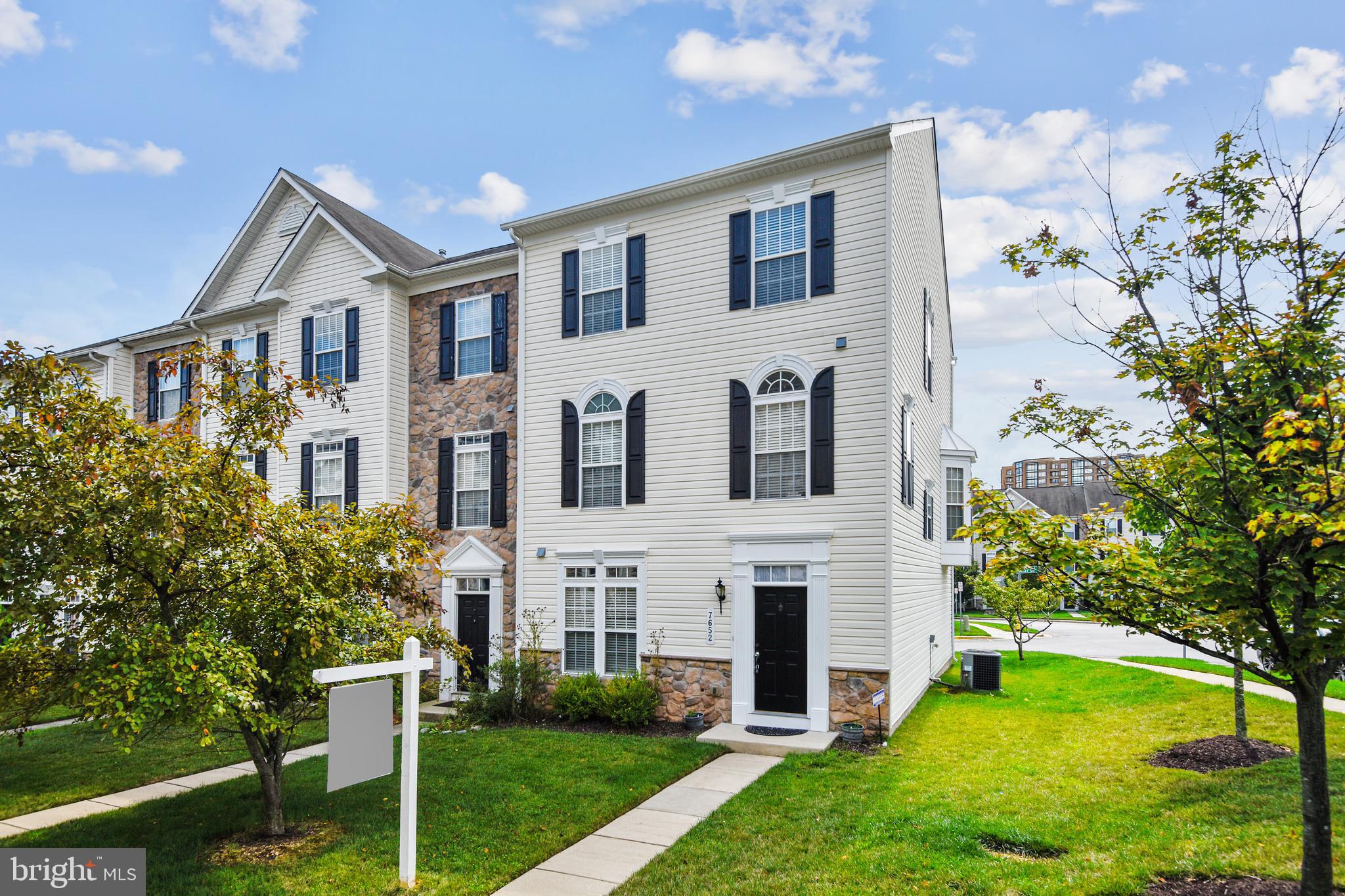 NOW AVAILABLE!!! SPECTACULAR, 2-CAR GARAGE, END-UNIT TOWNHOME READY TO MOVE IN. CONVENIENTLY LOCATED JUST MINUTES FROM 295, 100, NSA, AND FT. MEADE YOU CAN WALK TO ALL THAT ARUNDEL MILLS HAS TO OFFER, WITH DINING, SHOPPING, ENTERTAINMENT, AND MORE!!! UPON WALKING IN, YOU’LL NOTICE THE MAIN LEVEL OFFICE/DEN, LAUNDRY ROOM, AND 2 CAR GARAGE.  THE SUN-FILLED 2ND LEVEL, OFFERS RECESSED LIGHTING, SPRAWLING HARDWOOD FLOORS, AND A HUGE, GOURMET, ISLAND KITCHEN WITH STAINLESS STEEL APPLIANCES AND GRANITE COUNTERTOPS. THE UPSTAIRS FEATURES AN ENORMOUS OWNER’S SUITE WITH MASSIVE WALK-IN CLOSETS AND AN ALL-TILE FULL BATHROOM. THE ENTIRE HOME HAS BEEN FRESHLY PAINTED INSIDE AND OUT AND THE CARPETING UPSTAIRS IS BRAND NEW. DON’T MISS OUT ON THIS AMAZING OPPORTUNITY!!!