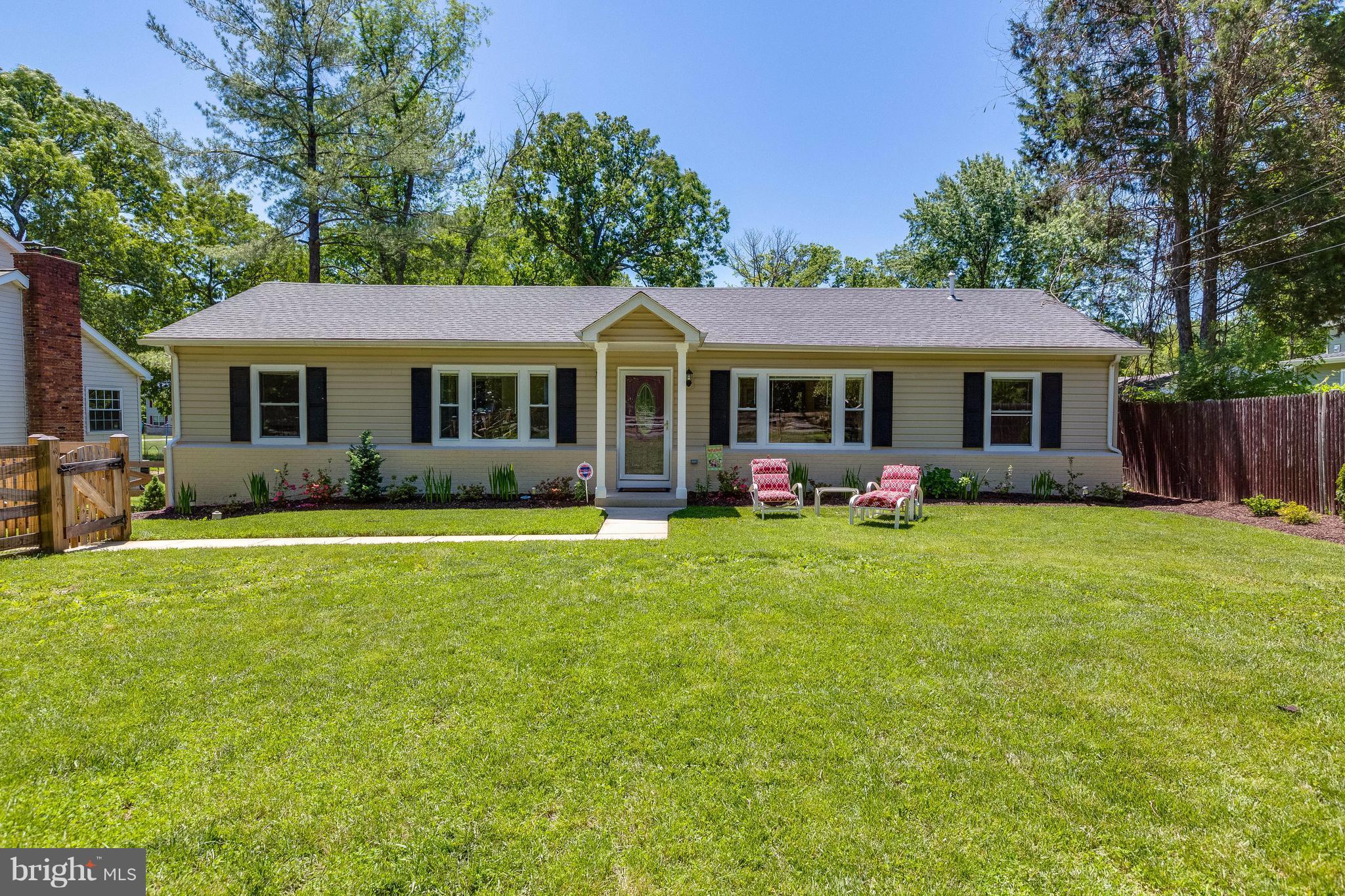 A commuter's dream! This gem of a home is ready to move in now with all appliances and home warranty included! Gourmet kitchen with beautiful cherry cabinets, granite counter tops, ceramic tile. This 4 bedroom beauty is like new & was completely renovated top to bottom in 2013, including the roof! Beautifully landscaped & fully fenced front & back yard, & shed. This one won't last long!
