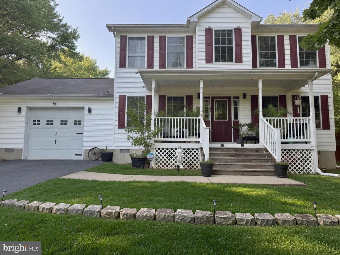 This lovely colonial home is nestled in a well-established neighborhood featuring mature landscaping and beautiful trees that create a welcoming, timeless curb appeal. Start your day by relaxing on the front porch or spacious back deck with your morning coffee, overlooking the expansive, fully privacy-fenced backyard—perfect for outdoor gatherings, play, or peaceful retreats.
Inside, the main level boasts an inviting open-concept layout with a separate dining room and a bonus family room, offering flexibility for everyday living and entertaining. The well-appointed kitchen opens directly to the living room, creating a seamless flow for hosting family and friends. A convenient half bath, main-level laundry, and oversized garage with shelving (accessed directly from the kitchen) make daily routines effortless—especially when unloading groceries.
Upstairs, you’ll find three large bedrooms, each with generous windows that flood the spaces with abundant natural light. The master suite includes a spacious closet and a private attached bath, while a second full hall bath serves the additional bedrooms. A versatile small room—currently used as an office—provides excellent options for extra storage, a reading nook, or even conversion to an upstairs laundry area.
This charming home combines classic colonial character with practical features in a fantastic location. Ideal for creating lasting memories!