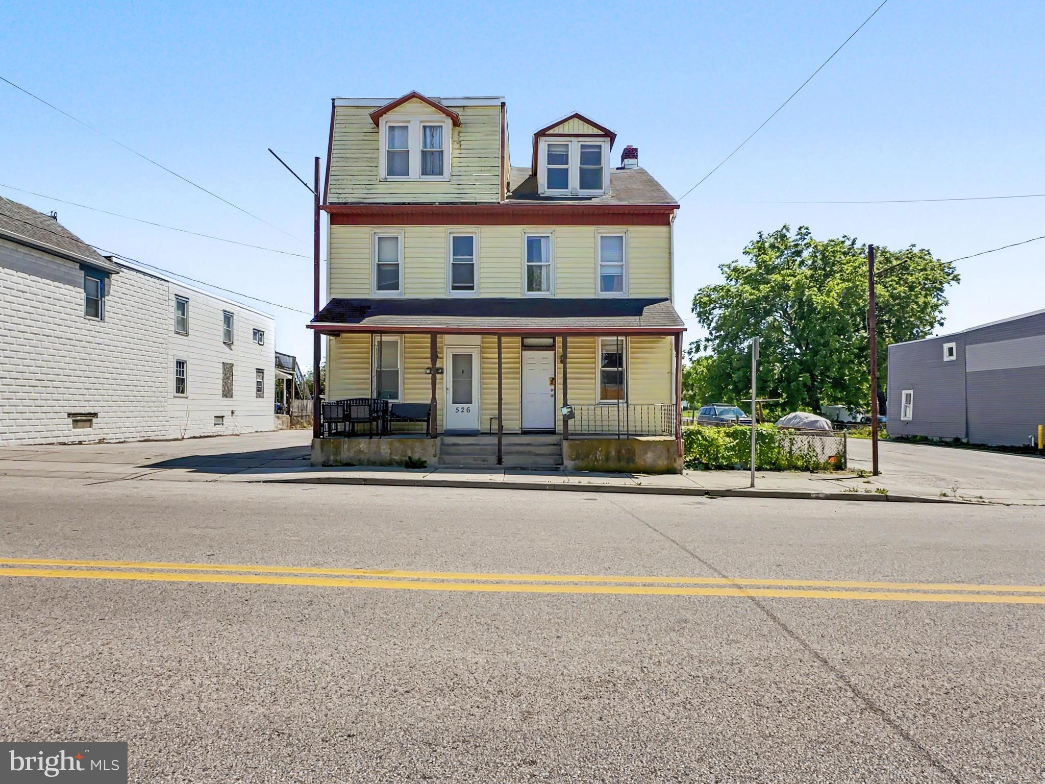Looking for a property with immediate income and future upside? This unique investment opportunity includes three separate parcels offering multiple ways to generate revenue and build equity.

Included is a  2-unit residential property with separate utilities and private basements for each unit. One side is currently occupied by a long-term tenant, providing immediate rental income, while the other 3-bedroom, 1-bath unit is vacant and ready for a new tenant or owner-occupant.  Tenants pay for gas, electric and water.

Also included is a warehouse/garage building with tremendous potential. Whether you're looking for space for a towing company, contractor business, storage operation, or workshop, the possibilities are endless. The upper level offers a fantastic value-add opportunity with room to create office space, a bathroom, and additional usable square footage to increase the property's functionality and value.

The third parcel is a vacant lot currently used for parking, providing additional storage, vehicle parking, or future development possibilities.

Income-producing properties with this much flexibility don't come along often. Whether you're an investor, business owner, or entrepreneur, this property offers the rare combination of cash flow today and equity-building potential for tomorrow. Schedule your showing today!