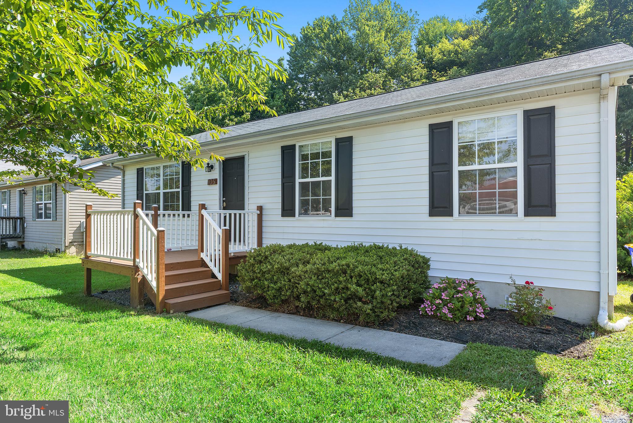 Comfortable Rancher  with fenced back yard backing to wooded area. Back yard has a large storage shed  and stone patio with fire pit off the deck. This 3 bedroom 2 bath home is move in ready.
Freshly painted, LVP flooring throughout and light filled rooms.
Located in Grasonville, minitues to Bay Bridge,  Chesapeake Environmental Center( see the wildlife of the Eastern Shore ,rent a kayak) and close to the outlets.
American Home Shield's Platinum Sheild offered at settlement for peace of mind.
Schedule a tour before it's gone.
