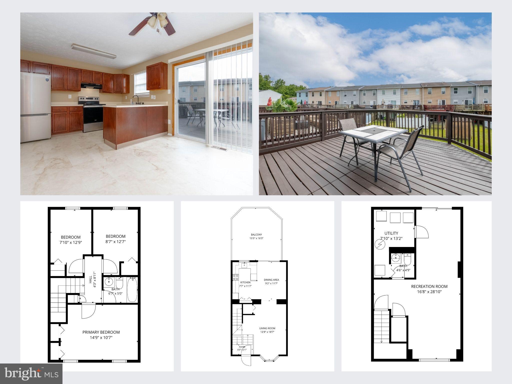 Save thousands from day one! Now offered at $269,900 following a $5,000 price reduction, plus the seller will pay the HOA fee and property taxes for the first six months—an exceptional opportunity to reduce your upfront housing costs.

Embrace the best of Middle River's water-oriented lifestyle in this well-maintained 3-bedroom, 1.5-bath townhome in desirable Carroll Crest. Featuring three finished levels, this inviting home offers bright, comfortable living spaces, a rear deck perfect for relaxing or entertaining, and a finished walkout lower level with a half bath—ideal for a family room, home office, fitness space, or recreation area.

Recent roof and major system updates provide added peace of mind, while assigned parking and a low-maintenance lifestyle make everyday living easy. The HOA fee includes water, sewer, trash, snow removal, and common area maintenance, adding even more value and convenience.

Ideally located just minutes from shopping, dining, marinas, waterfront parks, Gunpowder Falls State Park, and major commuter routes, you'll enjoy easy access to everything Middle River has to offer while coming home to a quiet, established community.

Don't miss this opportunity to own a move-in ready home that combines comfort, convenience, valuable seller incentives, and an attractive new price. Schedule your showing today!