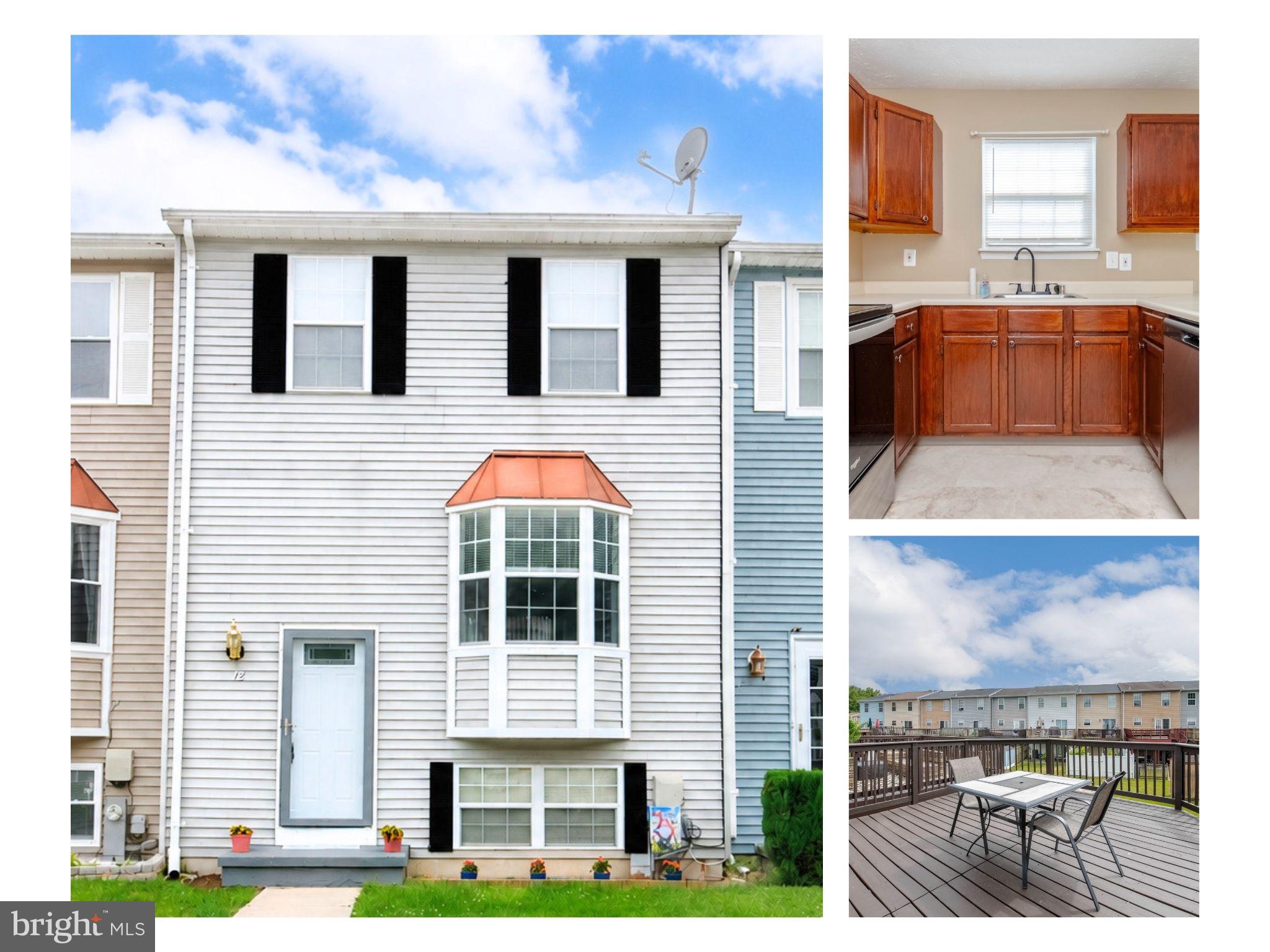 YOUR NEXT HOME MAY BE CLOSER THAN YOU THINK! Imagine settling into your new home before summer comes to an end and enjoying SAVINGS FROM DAY ONE. This MOVE-IN READY opportunity is now offered at $269,900 following a $5,000 price reduction. To make your move even more affordable, the seller will pay the HOA fee and property taxes for the first six months.

This WELL-MAINTAINED 3-bedroom, 1.5-bath townhome in Carroll Crest offers three finished levels designed for comfortable everyday living. Bright, inviting spaces welcome you inside, while the finished walkout lower level with a half bath provides flexible space for a recreation room, home office, or workout area. Step outside to the rear deck, perfect for morning coffee, evening relaxation, or entertaining family and friends.

Recent roof and major system updates provide added peace of mind, while assigned parking and an HOA that includes water, sewer, trash, snow removal, and common area maintenance deliver exceptional value and low-maintenance living.

Conveniently located near shopping, dining, marinas, waterfront parks, Gunpowder Falls State Park, and major commuter routes, this home offers the ideal combination of comfort, convenience, and affordability.

If you've been thinking about making a move, now is the perfect time to see everything this home has to offer. Get your pre-approval ready, schedule your private showing, and discover why this could be the one you've been waiting for.

DON'T MISS THE IMMERSIVE 3D VIRTUAL TOUR, THEN SCHEDULE YOUR PRIVATE SHOWING TODAY!