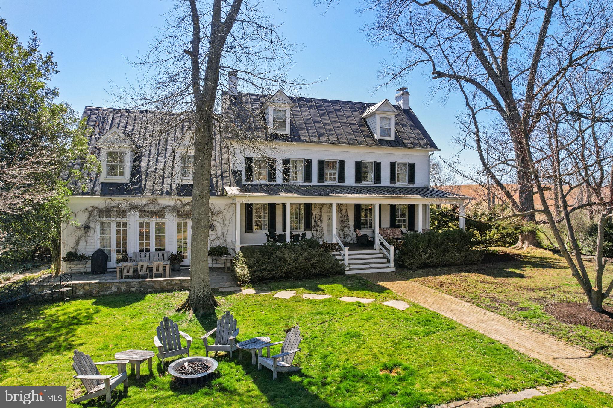 Hedgewood Farm is back on the market.   A handsome and substantial Virginia Farmhouse built in 1838, set in beautiful grounds located minutes south of the village of Lincoln, VA., where life in the Virginia countryside offers privacy and serenity—only minutes to the local post office for community announcements and news. The town of Purcellville is less than 5 minutes north for shopping and restaurants and less than 40 minutes to Dulles airport. Here is the opportunity to experience country life steeped in history with all the modern conveniences.  The farm has 49.8 acres of fenced rolling farmland in three tax parcels, all in a conservation easement with the Virginia Outdoors Foundation. The farm offers a Main House with 7 fireplaces, 5 bedrooms, 2 full and 2 half baths, a pool, a manager's house, a tenant house, 4 stall barn, and an old dairy barn with many uses.   Inside the main home, you will find a large gourmet farm kitchen with all the amenities to entertain and host your friends and family.  A large front porch and terrace offer additional outdoor entertaining spaces where you are surrounded by beautifully landscaped gardens, which have been on the Virginia Historic Garden Tour. The lower level is partially finished with temperature controlled wine cellar, media room, mechanical and storage areas 

The tenant or guest house has been newly renovated and has 2 bedrooms, 2 baths, a Kitchen, living space, a living room with a fireplace, a porch, a mud room, and a laundry room. 

The manager's cottage offers 2 bedrooms and a bath. The Outbuildings include a sizeable banked barn with a workshop and storage, a 4-stall stable with hay and storage, water, and electricity.

Hedgewood Farm is located in the Goose Creek Historic District and is also in Middleburg Hunt Territory. 

Floor plans are available in the documents.  Pending Release