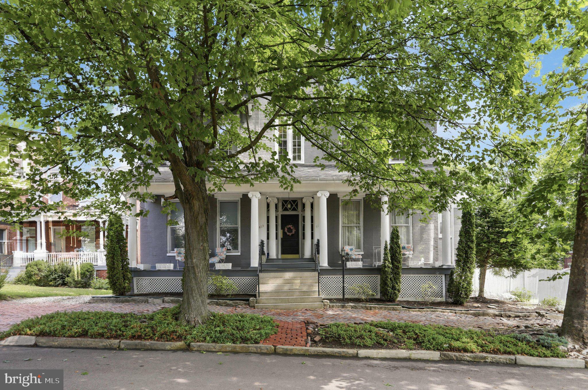 Welcome to 411 Washington Street! This circa late-1800s home is ideally located in the heart of the Washington Street Historic District and offers sweeping views of the area's iconic historic homes. This versatile multi-family property is perfect for investors, owner-occupants looking to generate rental income to offset expenses, or anyone dreaming of restoring it to its original grandeur as one magnificent single-family residence. The main-level apartment features a formal living room, formal dining room, two bedrooms, two bathrooms, a spacious kitchen open to the family room, and access to the basement. The second-floor apartment is an oversized two-bedroom, two-bathroom unit that could easily be converted back into two separate one-bedroom apartments, while the third-floor unit offers one bedroom and one bathroom. The basement provides excellent potential to be finished for additional living or storage space and includes two one-car garages. Situated on a large lot, the property offers ample space for a yard, off-street parking, and more. Each unit has separate electric meters and is heated by electric baseboard heat, making this a unique opportunity with endless possibilities in one of the area's most desirable historic neighborhoods. Minutes from Downtown Cumberland and I-68. Call today for more information!