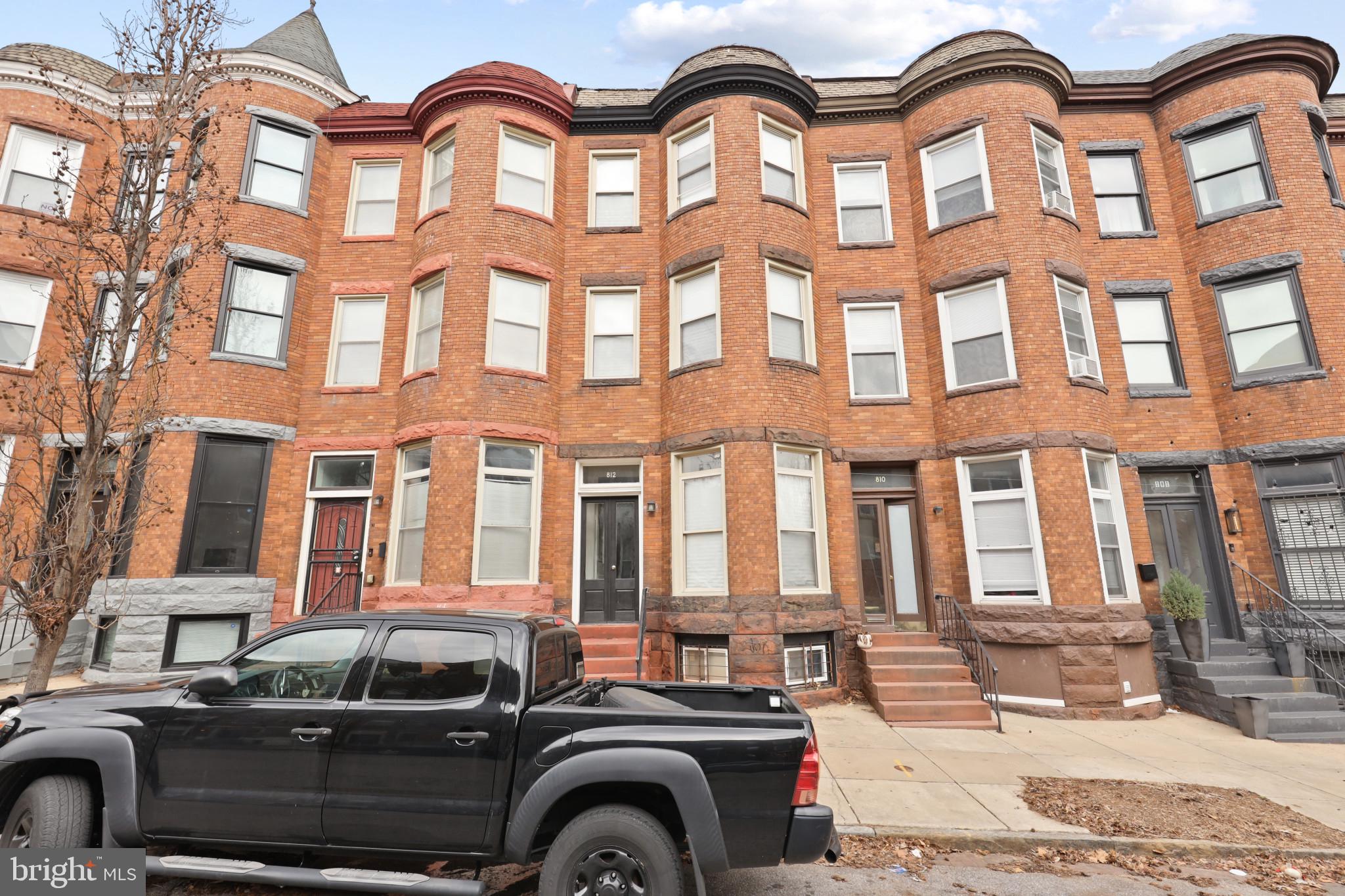Attention Investors and Owner-Occupants! Welcome to this amazing 3 unit multi-family
home located in the vibrant Reservoir Hill neighborhood of Baltimore, MD! This wonderful 3,300+ sqft property has been professionally maintained and boasts abundant charm and character. With three separate units, (2) featuring two bedrooms, one bathroom, and (1) one bedroom, one bathroom- all units have open living space and a fully equipped kitchen, this property is ideal for investors and those looking for additional rental income. The property also features a large backyard with parking potential and off-street parking. All units are vacant. Enjoy the convenience of being close to MICA, The Baltimore Zoo, Druid Hill Park, Druid Lake, many restaurants and coffee shops, I-83, I-695, and much, much more. Don’t miss out on this outstanding opportunity to own a piece of Baltimore's thriving community – schedule a time to see it today!
