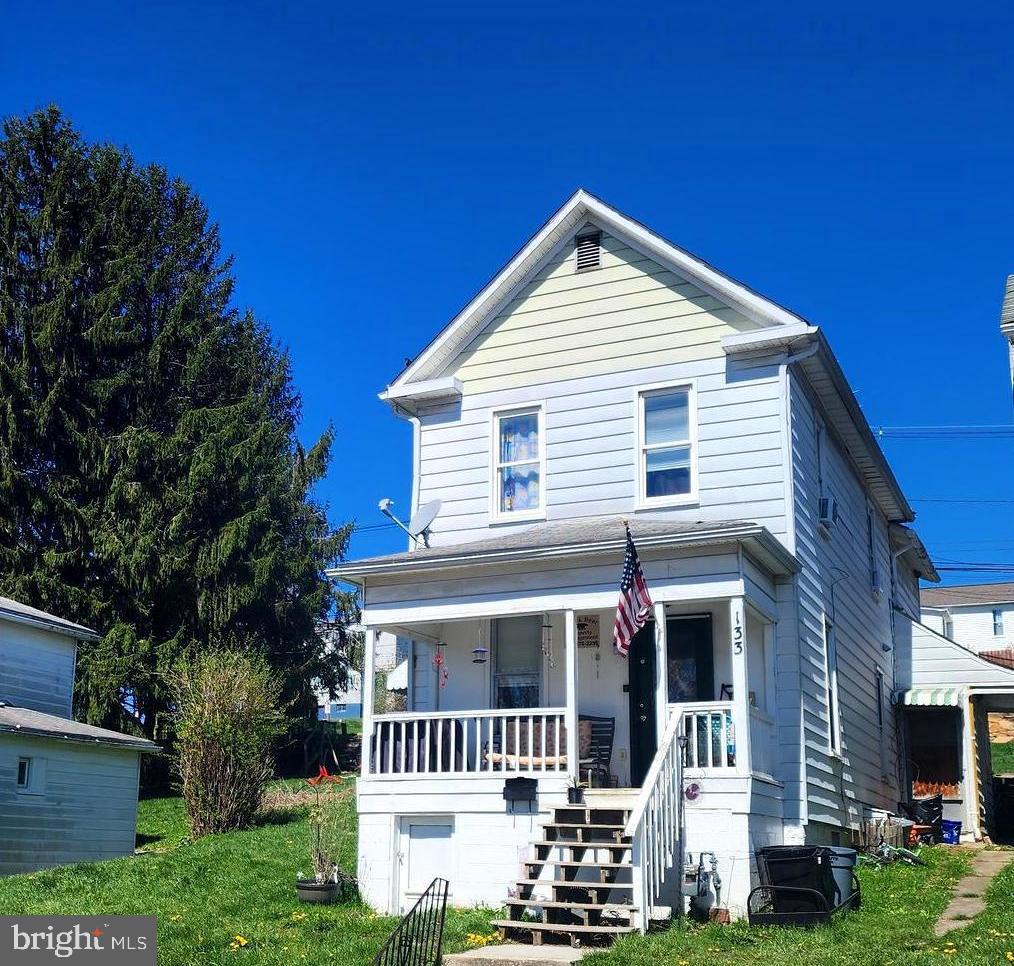 An opportunity to live in the charming university town of Frostburg, Maryland, "It's just cooler here", and nestled in Mountain Side of Maryland, boasting of 5 bedroom, 2 bathrooms, rear yard with plenty of off street parking, close to Moutain Ridge High, sports fields and Frostburg State Univeristy, ready for your primary home or continue as an investment.  Currently leased month to month through Black Bear Property Managemnet for $1250 per month. you will also find the Great Allegany Passage Trail, scenic railroad, and so much more!