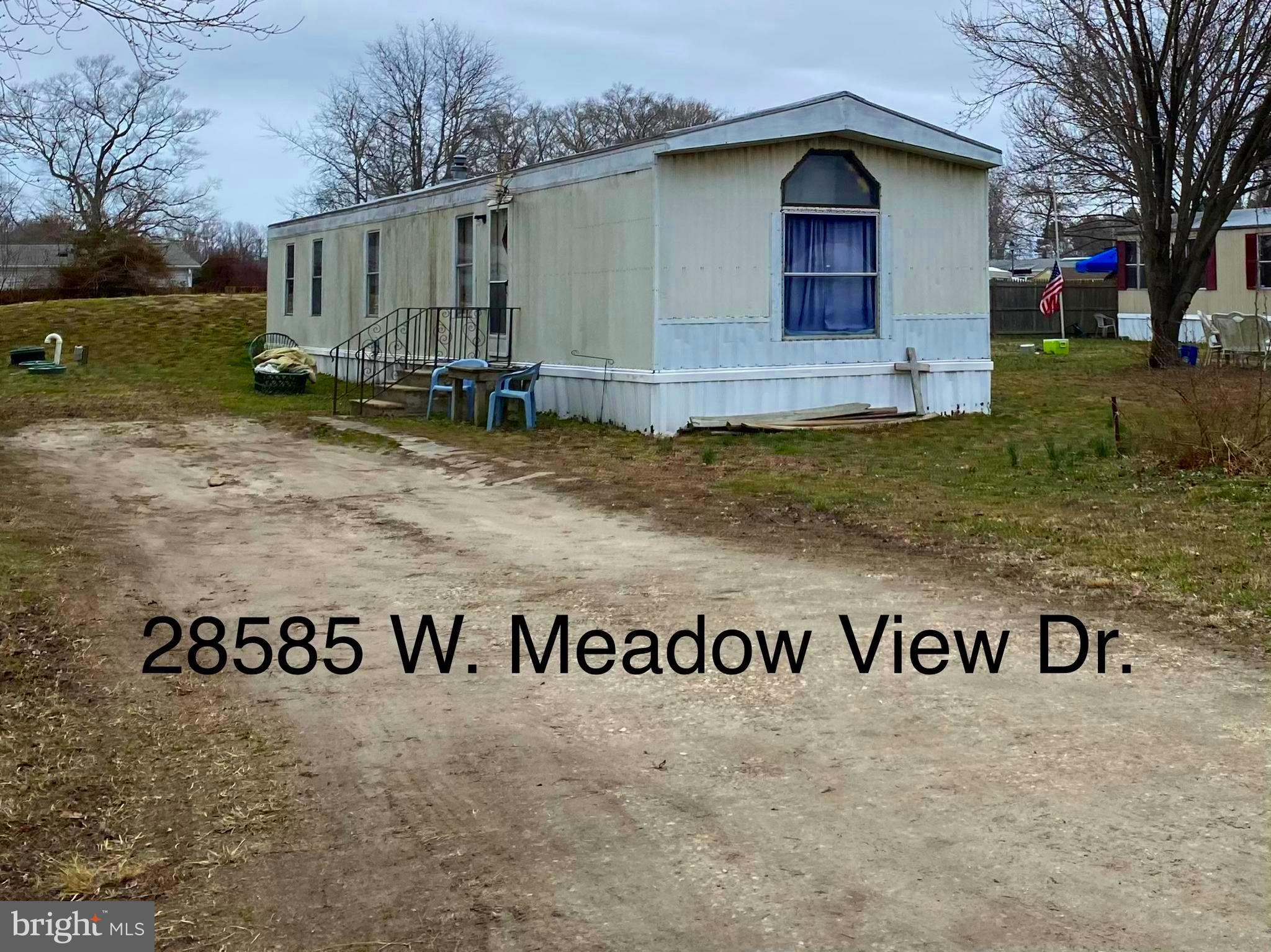 Seller says Make an offer! You own the land! No ground rent.  Remodel existing home or build new! Can build single-wide, double wide, Class-C homes, Mobile homes, Tiny home, modular homes, or stickbuilt homes.This 2 bedroom 2 bathroom single-wide is located in the small community of Coolspring Farms. Cape Henlopen School District. No homeowner association.  Well & Septic. Sold as-is. Seller will not make repairs. Inspections for informational purposes only. YES Financing is available! Ask your agent for details and financing information.