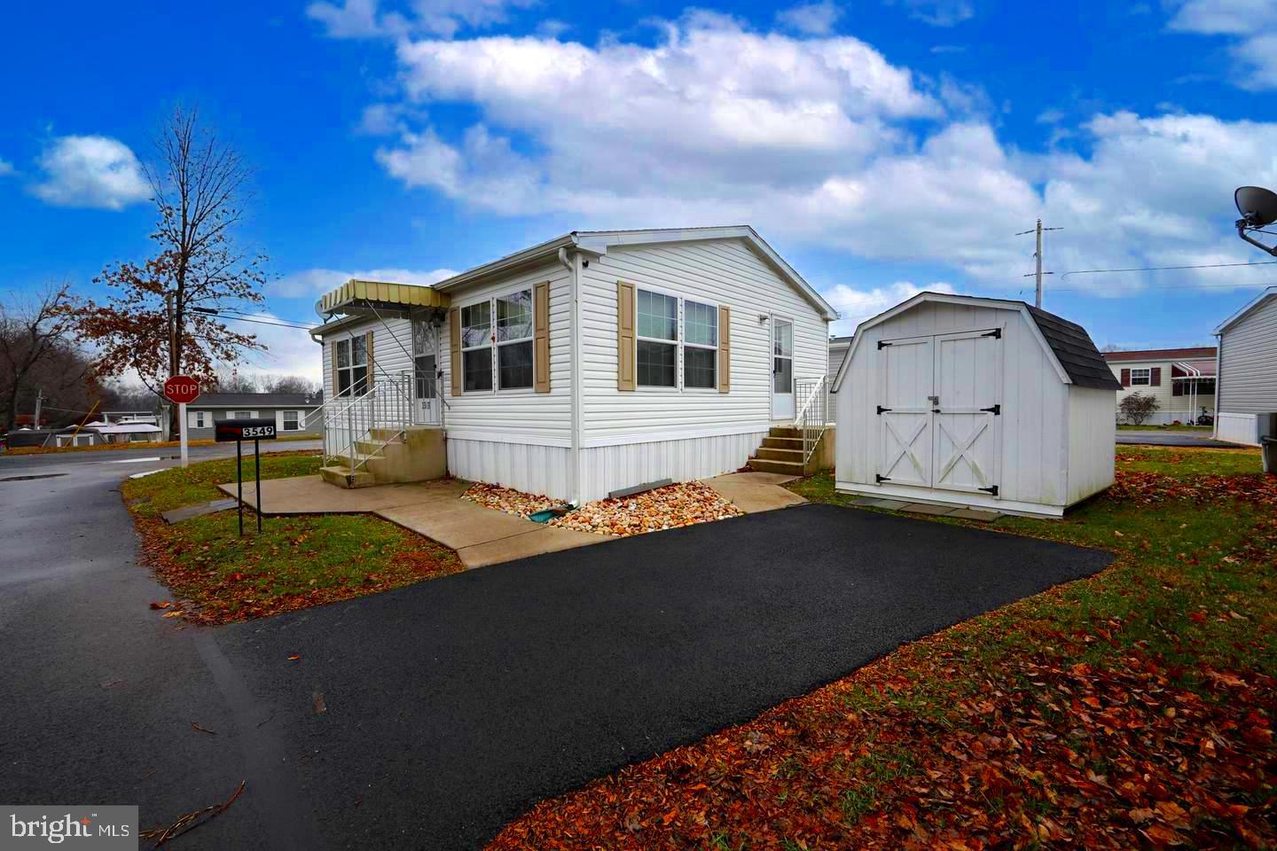 Now available in Penn Valley Terrace is this 2 bedroom and 1 bath home! Enter into the spacious living room which flows into the kitchen. Nice size kitchen has plenty of cabinet ,counter space and a breakfast bar. Bedrooms are both a generous size with plenty of closet space. Make this home yours today!
Ground rent is 840.00 a month. 
Ground rent includes common area maintenance, water, sewer. trash and snow removal on main roads and lot lease.