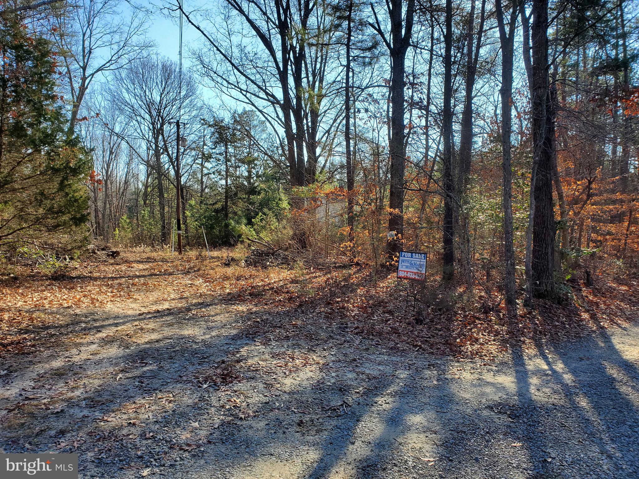 Old house, uninhabitable. Do not enter house. County paperwork shows well and septic, none noted. This is a land purchase only.