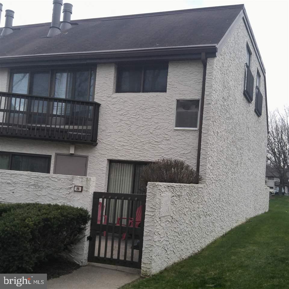 Beautifully maintained and immaculate 1st floor end unit condo in desirable Sunguild. Brand new stainless steel appliances and redone cabinets in kitchen. New vanity, medicine cabinet and mirror in bathroom. New closet doors and entire unit freshly painted.  Master bedroom walks out to private courtyard. HOA fee includes heat, water,  trash, landscaping and snow removal.  Swimming pool, tennis courts and clubhouse in the development. Seller will include LR, DR and BR furniture with full price offer!