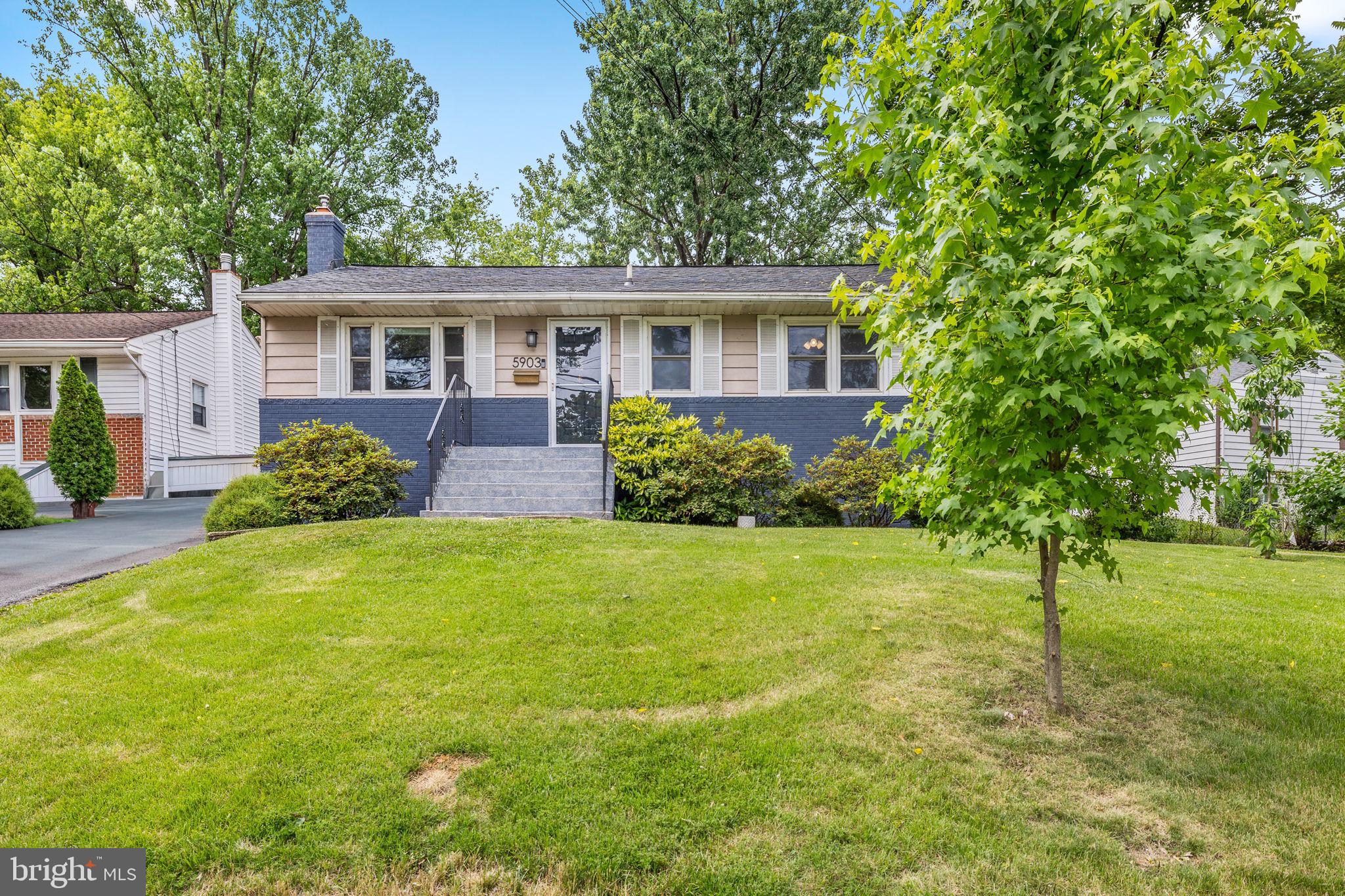 Welcome to this beautifully updated 4-bedroom, 2-bath home offering over 1,700 square feet of thoughtfully designed living space in the highly sought-after Berwyn Heights community.
Meticulously maintained, this move-in-ready home features a new roof (2022), resurfaced hardwood floors (2022), a freshly sealed and painted front porch (2023), and upgraded attic insulation (2024) for enhanced energy efficiency and year-round comfort.
The extensive 2025 renovations include two fully remodeled bathrooms with stylish modern finishes, new lower-level flooring, a refreshed yard, a newly added brick patio, and a rebuilt porch roof.
The functional layout offers flexibility for today's lifestyle. The large kitchen features granite countertops, abundant cabinet storage, and generous counter space, flowing into the eat-in kitchen and main living area. Two bedrooms and a beautifully renovated full bath complete the main level.
Downstairs, a spacious second living area is perfect for a family room, playroom, home office, or gym, along with two additional bedrooms, a renovated full bath, and a dedicated laundry room.
Enjoy the Berwyn Heights Day Parade from the front porch or entertain on the screened in patio overlooking the refreshed backyard. A charming Little Free Library in the front yard adds to the home's unique sense of community.
Conveniently located just minutes from the University of Maryland, this home offers easy access to Washington, D.C. via car, Metro, or MARC, while nearby parks, Lake Artemesia, wooded trails, shopping, dining, and everyday conveniences are all within easy reach.
Offering extensive updates, flexible living space, and an exceptional location, this home is the perfect blend of comfort, style, and convenience.