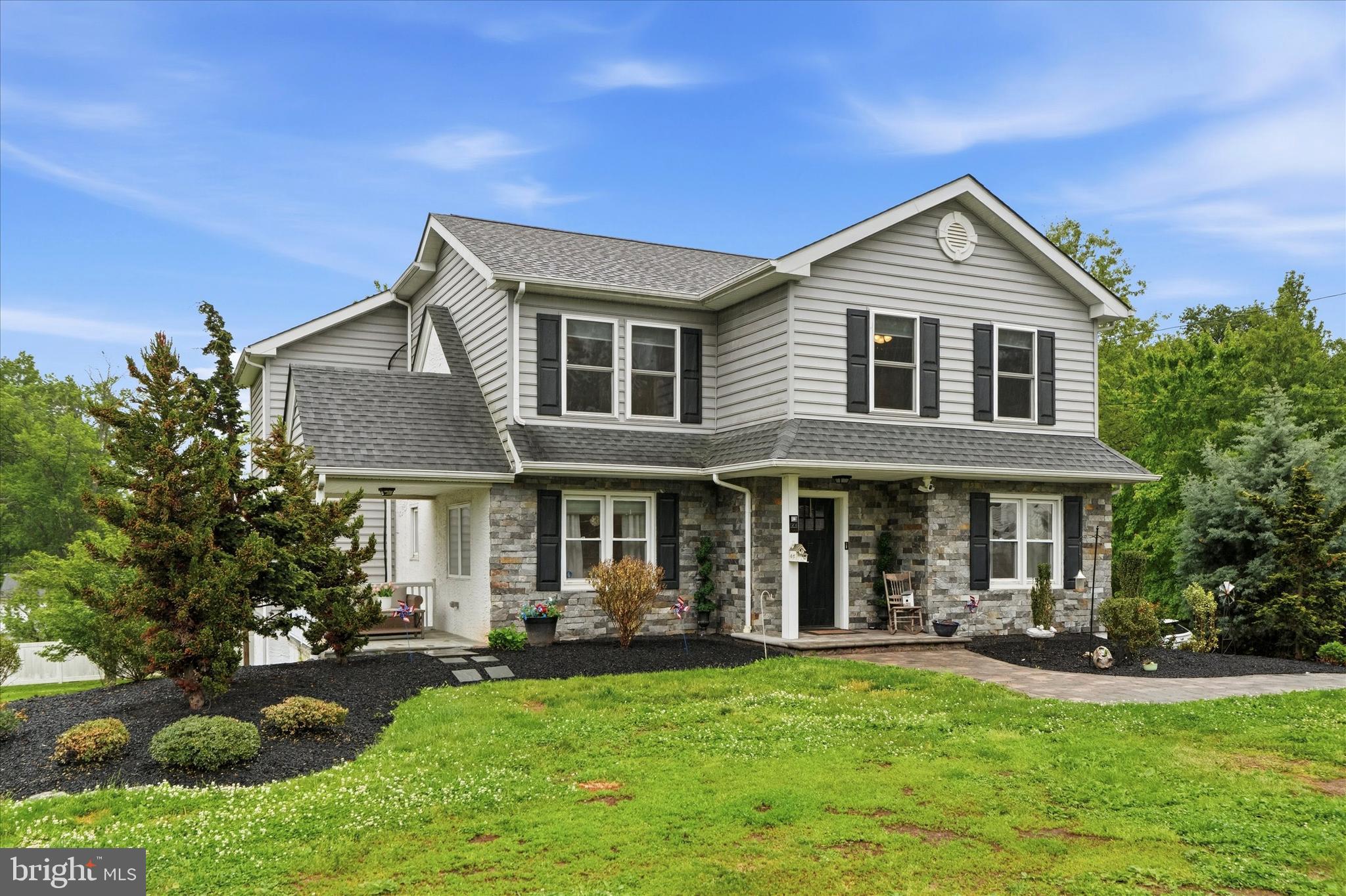 Welcome to 1216 Township Line Road — a beautifully updated home in one of Phoenixville's most desirable locations! Completely renovated in 2018 as the sellers' personal residence, this home was thoughtfully redesigned with quality craftsmanship and long-term ownership in mind. From the stunning $50,000 custom kitchen to the extensive exterior improvements, rebuilt detached garage, updated major systems, roof, and countless additional upgrades, the owners invested well over $200,000 into transforming this property into a truly special home.

Offering three full levels of living space and two separate entrances, the layout is as versatile as it is spacious. The front door welcomes you onto the main level, where you'll find not one but two kitchens — including the impressive custom kitchen addition — along with a bedroom currently being used as a home office and a convenient half bath. Upstairs, the 2018 addition added approximately 1,200 square feet of living space, featuring three bedrooms, two full bathrooms, and a generous walk-in closet.

The finished walk-out lower level may be the home's best surprise. Sitting at ground level with direct access to the backyard, this complete living space includes a bedroom, living room, and full bathroom with shower — perfect as a private primary suite, in-law suite, or guest quarters. There's even room to add a kitchen, creating true multi-generational or income-potential flexibility.

Inside, you'll find spacious living areas, updated finishes, fresh paint, and a layout designed for both everyday living and entertaining. Every major component of the home is only about eight years old, offering peace of mind and modern comfort throughout. The detached garage adds versatility for storage, hobbies, or workspace, while the large backyard provides more than enough room for a future pool, outdoor entertaining area, or garden oasis. Sellers are also willing to work with buyers regarding carpet updates, making this an incredible opportunity to personalize the finishing touches.

Location is everything, and this home delivers. Just minutes from vibrant downtown Phoenixville, you'll enjoy easy access to award-winning restaurants, breweries, boutique shopping, farmers markets, and year-round community events that make the town one of the most sought-after destinations in Chester County. Outdoor enthusiasts will love being close to hiking and biking trails, parks, and nearby Valley Forge National Historical Park, while commuters will appreciate quick access to Routes 23, 724, 113, and 422 for easy travel throughout the Main Line, Philadelphia, and beyond. Located within the highly regarded Phoenixville Area School District, this home combines modern updates, outdoor space, convenience, and the unbeatable lifestyle that makes Phoenixville such a special place to call home.

Originally built in 1949, this home underwent a complete down-to-the-studs reconstruction in 2018 with all new electrical, plumbing, HVAC, ductwork, insulation, drywall, roofing, windows, kitchen, baths, and major systems.