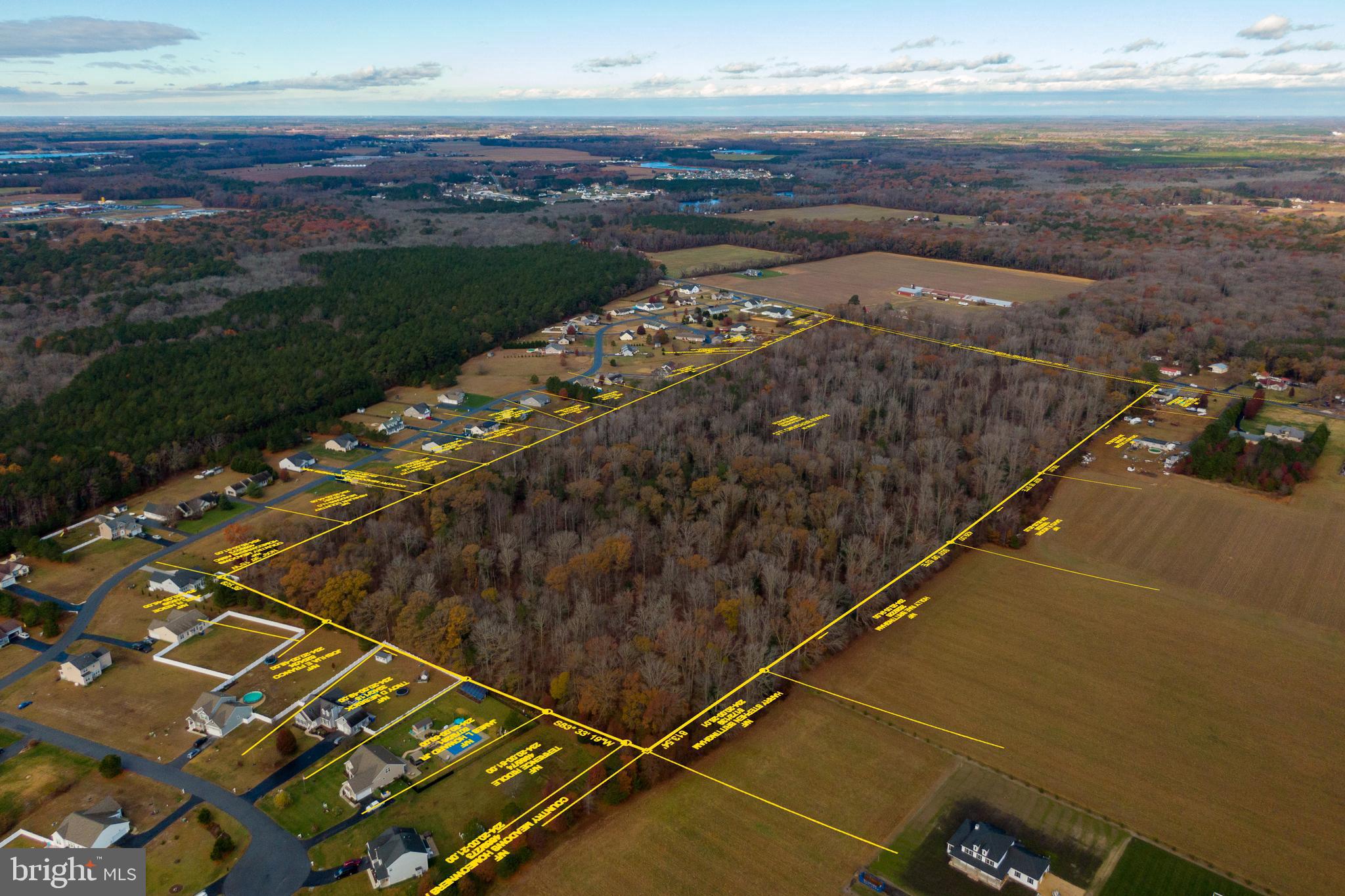 Nestled within a serene rural landscape, this expansive 48+-acre lot offers a unique opportunity to create your dream retreat, surrounded by the beauty of nature. The property is characterized by its level terrain, adorned with a rich tapestry of trees and wooded areas, providing both privacy and a picturesque backdrop for future homes. Imagine waking up to the gentle rustle of leaves and the soothing sounds of nature, all while enjoying the luxury of space and tranquility. The enchanting views of the lush woods create a serene atmosphere, perfect for those seeking a peaceful escape from the hustle and bustle of city life. This parcel is not just a piece of land; it's a canvas for your imagination, where you can design residences that reflects your personal style and embrace the natural beauty that surrounds it. Located in a rural setting, this property offers the perfect blend of seclusion and accessibility. Enjoy the freedom of country living while still being within reach of modern conveniences. The expansive acreage allows for a variety of possibilities, whether you envision a sprawling estate, building unique homes, or a family compound complete with gardens and recreational spaces. The absence of additional structures on the property provides a blank slate for your vision, allowing you to craft a lifestyle that is uniquely yours. With ample space for outdoor activities, you can create an environment that fosters relaxation and connection with nature. Picture evenings spent under the stars, surrounded by the sounds of the forest, or leisurely strolling through your own private woodland. This lot is more than just land; it's an invitation to embrace a luxurious lifestyle defined by comfort, privacy, and the beauty of the natural world. Experience the joy of rural living while indulging in the high-end features and exclusive lifestyle that this remarkable property promises.