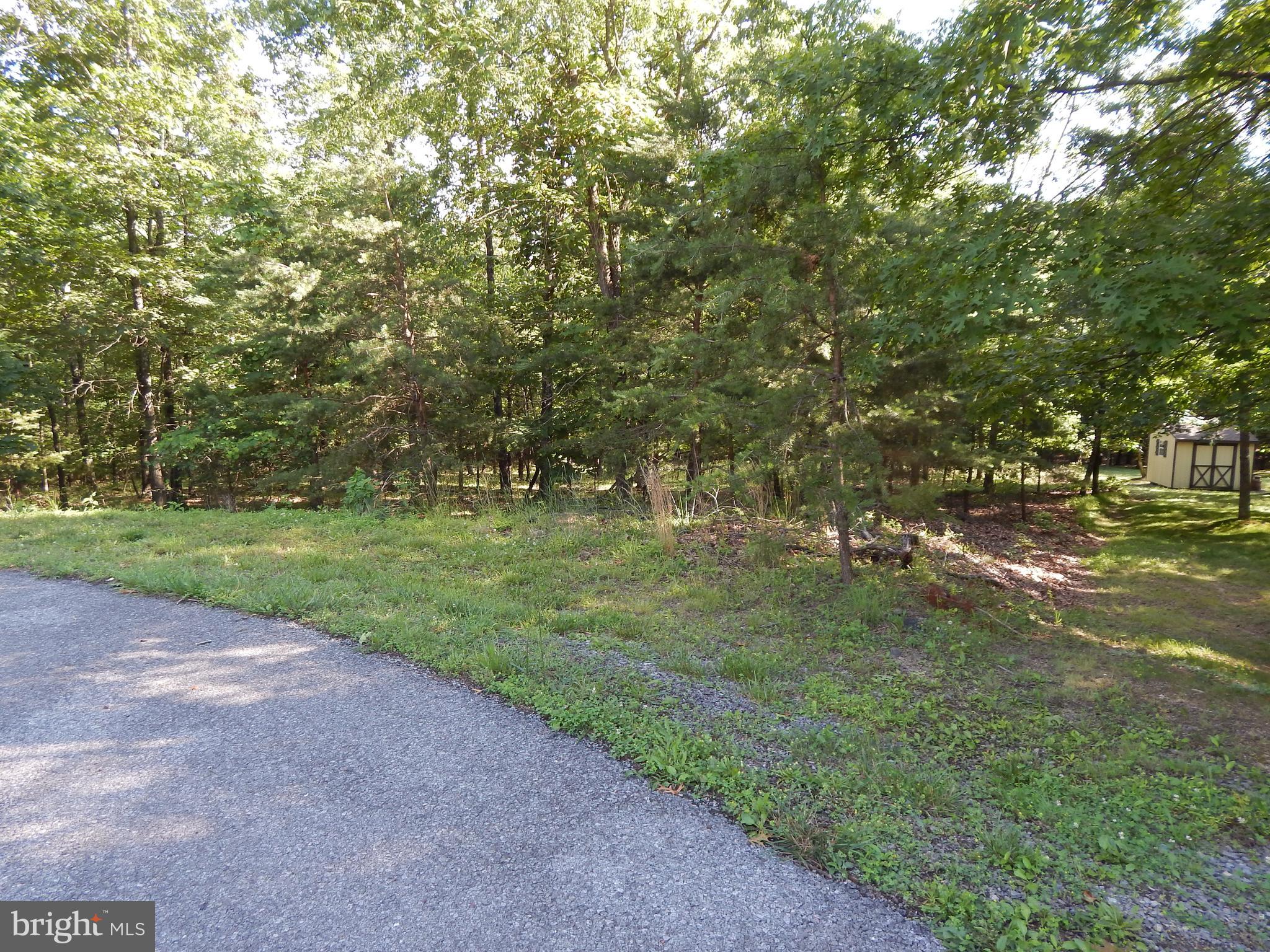 Lot in pristine subdivision with paved roads, underground utilities and community sewer system with 8/10 Acre.  Perfected suited for a full time home or a weekend retreat. Situated on a culdesac, just minutes from Cacapon Resort State Park, offering 6115 acres of outdoor activities, including golf on their 18-hole Robert Trent Jones golf course, swimming in the lake, paddle boats and canoeing, horseback riding, skeet shooting, playground, newly resurfaced tennis courts, paved basketball court or sand volleyball court and vacation cabins. Two areas at the park, the lake and reservoir, offer fishing opportunities. The lake is stocked in the spring for trout fishing, but other fish that can be caught are bass, catfish and blue gill. The reservoir is not stocked. The lodge, along with a restaurant, extend first-class service year-round, with a recent lodge expansion increasing the room inventory by 80 additional rooms including a fitness area, expanded food service, sauna and indoor/outdoor pool, as well as some golf course improvements.
