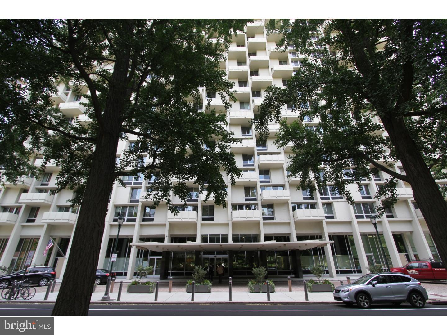 Amazing Washington Square location with lovely views at the Hopkinson House. This is a Bank Owned condo. This spacious 1 bedroom 1 bath condo has a private balcony. Additional features include plenty of closets with tons of storage space, parquet floors, large bathroom, spacious kitchen and a large open living and dining area. Located in a stunning high rise, a premiere building in the historical society hill district, 24 hour doorman and security, spectacular roof top pool with 360 degrees views of of Center City, an onsite parking garage(Parking is about $150 per month for HOPKINSON HOUSE residents as available fee may differ.) Monthly Condo Fees include: Gas & Electric. Cable, phone, and internet are extra.
