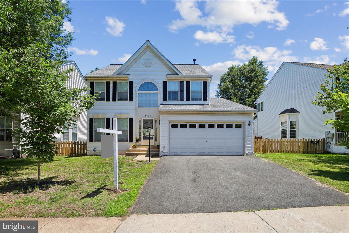 Gorgeous  Home is the perfect blend of  modern updates, an open layout, and private outdoor living features! In the highly sought after Sheffield Manor Neighborhood of Bristow VA. 
Step inside to  main level highlights of  Wood floors, New carpeting, Fresh paint throughout and a large stone  gas fireplace in the family room, perfect for cozy evenings. The open floorplan concept combines Style and Functionality with excellent flow and effortless entertaining.  The kitchen features Maple Cabinetry, kitchen island and is open to the family room.    Beautiful Stainless steel appliances such as the french door refrigerator, 1  wall oven, built in microwave, tile backsplash and a gas cooktop -  all flow into  the dining and living areas. This model has an additional 6 foot bump-out  on  the rear of the home (includes all 3 levels) expanding the Primary Suite, The Family Room on main level and extra space in basement.   The sliding glass doors lead to a few steps down to the Gorgeous Slate style Patio. and fully fenced in yard.  Which back to common area and trees.  
Upstairs, you’ll find three well appointed bedrooms, including a spacious primary suite with ample natural light. Large Primary Bath with dual sinks, and a skylight.  Two additional bedrooms offer flexibility for a home office, nursery, or guest space.  
The fully fenced backyard is a standout feature—complete with a slate styled stone patio that creates a private outdoor retreat for grilling, relaxing, or letting pets play freely. It’s the perfect low maintenance yard for busy households who still want outdoor enjoyment.
The unfinished basement provides exceptional potential, with rough ins already in place for a future bathroom. Whether you envision a recreation room, home gym, or additional bedroom suite, this space offers an easy path to added equity. Roof 2019, Refrigerator 2020, Hot Water Heater 2017. Recently Added $10K in upgrades to include new carpets  and fresh paint!  
Located in an established neighborhood with community amenities including Community Pool Community Clubhouse, Community Tennis Courts and Basketball Courts and  parks nearby.  This home offers quick access to Gainesville shopping, restaurants,  commuter routes, and major employment hubs including Quantico, Fort Belvoir, and Manassas tech and defense corridors. Just 6.1 miles to Manassas Virginia Rail Express
Move in ready, well located, and full of future potential—this Sheffield Manor home delivers the lifestyle you are searching for! Please note  all window  shades convey in as is condition.