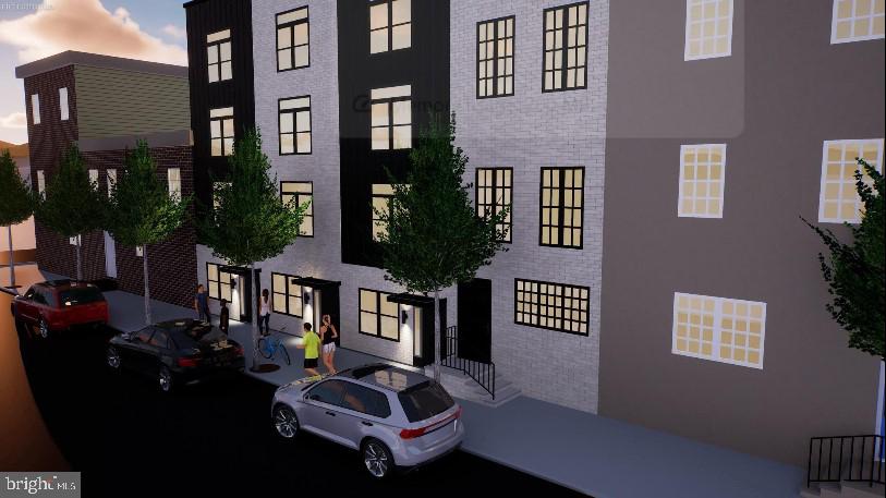 Rare opportunity to acquire a 3 parcel package in Fishtown for new development with unique 4 story set up with unencumbered views of center city. Currently framed out this parcel has approved plans ready to start construction. ARV's for a finished product are 675-685k.  2510 is framed out with no MEP's. Entire package can be purchased for 550k. Build an extravagant 4 story, 4 Bed, 3 bath row of new homes. A refined living room sets the tone for the chic, upscale living that awaits within. Entering into the home you pass the 1st floor suite into the most dramatic 24' tall living room you've ever seen! Accented by soaring windows against the back wall and floor to ceiling fireplace. East facing home that spans 48" high offering the ideal view of the skyline. This magnificent 4-story home is the epitome of contemporary urban living. With its sophisticated design and top-of-the-line features, it's not just a home; it's a statement.