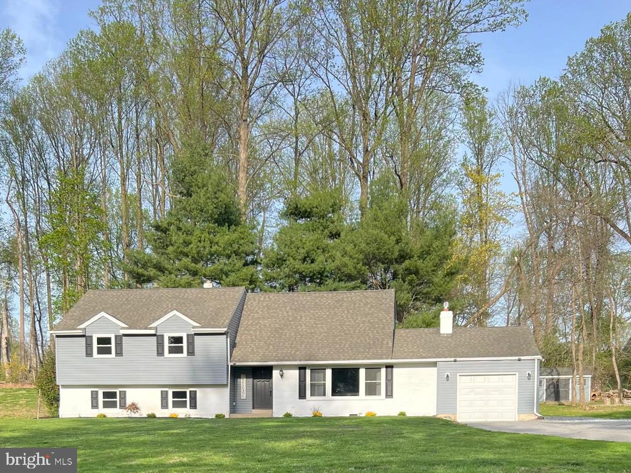 Nestled on 2 acres in the desirable Thornbury Estates, this 4-bedroom, 3.5-bathroom home offers a perfect blend of charm, space, and modern updates. With 2,877 sq. ft. of space, this property is designed for comfort and convenience.

Step inside to find an open-concept kitchen, living, and dining area,  energy-efficient windows and a cozy fireplace. A spacious three-season room sits just behind the kitchen, ideal for entertaining or unwinding after a long day.

The lower level boasts a generous laundry room, a large closet (potential for an additional bathroom), and direct access to the expansive backyard. Upstairs, three well-sized bedrooms share a full hall bath.

A few steps up, you'll discover a secluded master suite with an updated ensuite bath, newer windows, and a private roof deck overlooking the lush landscape. The unfinished attic offers endless possibilities—convert it into a home office, playroom, or extra bedroom!

Outside, enjoy mature trees, lovely landscaping, and privacy, all complemented by a updated roof, septic system, and siding. Conveniently located near major routes, country clubs, top-rated schools, and shopping/dining in West Chester and Garnet Valley.

Don’t miss this incredible opportunity—schedule your showing today!