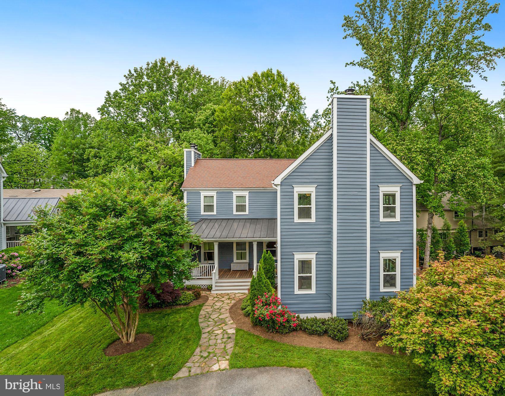 Deadline for offers is set for Monday, 5/23 at 3pm. 

This stunning modern farmhouse is turnkey and fully remodeled inside and out! The house features over 3,600 square feet of living space on 3 levels with $300,000 worth of upgrades and improvements. Situated in the sought-after Cabin John Park community. The home has direct access from the backyard to miles of walking trails and biking along Cabin John Trail and the C & O Canal. The main level boasts gleaming wood flooring throughout. The designer kitchen features custom cabinetry, top of the line Wolf appliances including a built-in refrigerator. There is also a breakfast area with banquet as well as a built-in walnut sideboard with wine storage. Off the kitchen is the formal dining room and living rooms both with high ceilings and tons of natural light. The living room boasts a cozy fireplace and direct access to your back deck and yard. The family room is spacious with wall-to-wall custom shelving, fireplace, and built-in office space. The upper bedroom level includes a primary bedroom suite with vaulted ceiling, another fireplace, and private balcony overlooking your backyard and mature trees. In addition, you have 2 closets, and one is a walk-in with a custom organization system. The ensuite bath includes a soaking tub, double sink vanity, and walk-in glass and tile shower. This level also has 2 secondary bedrooms that share an upgraded full bath with beautiful tile work details. The lower level is fully finished with a walk-out to your fully fenced yard and patio. The yard also includes a hot tub area with custom pergola. You also have a huge rec room, full bath, and additional 4th bedroom on this level. Prime location just blocks away from the Cabin John Organic Coop and other neighborhood restaurants. Just minutes to the famous Glen Echo Park and Carousel. Don't miss the opportunity to own this gem!