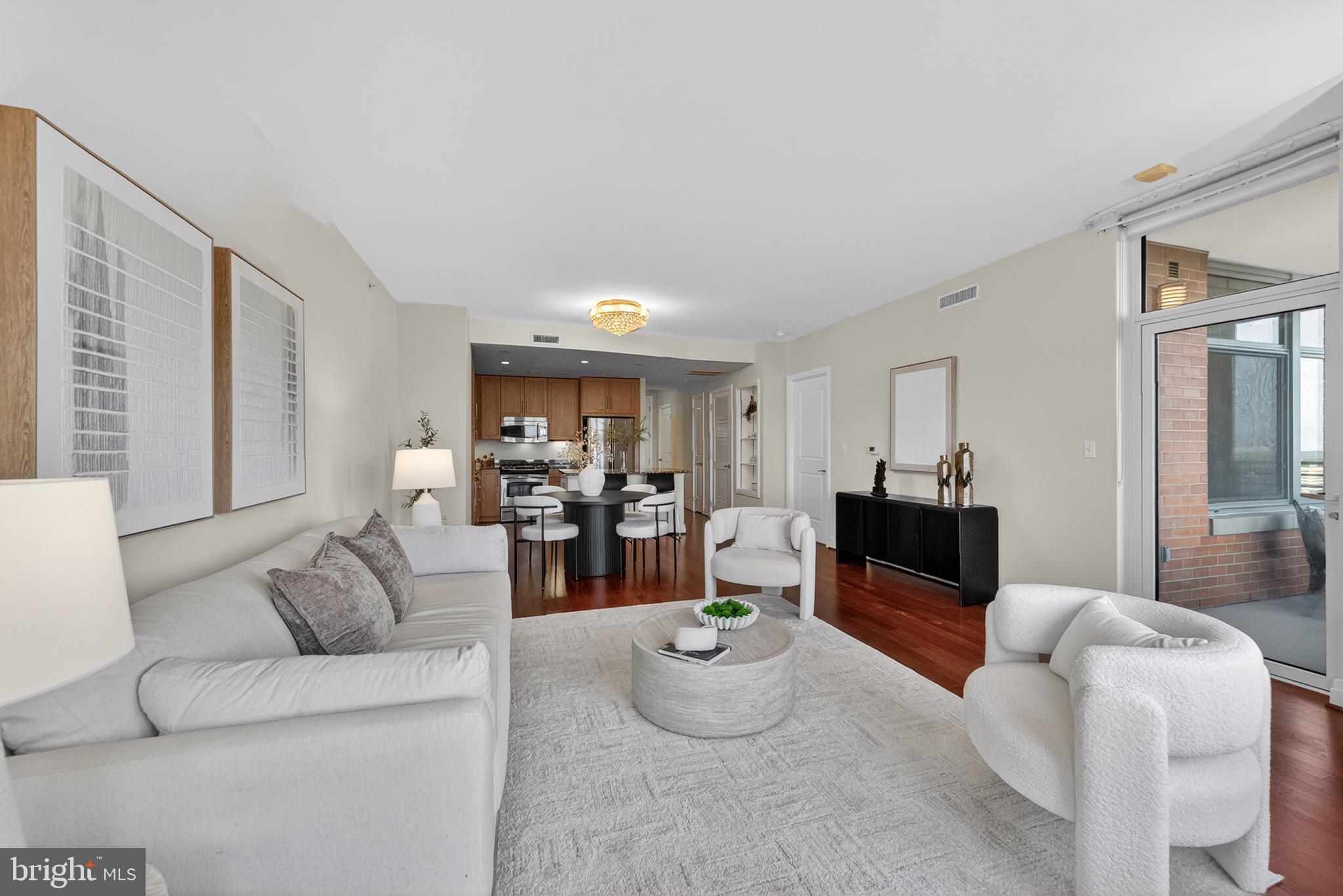 8220 Crestwood Heights Dr #1410 | One Park Crest
LUXURY TYSONS CONDO FOR SALE | 1 BED + SEPARATE OFFICE | 2 FULL BATHS | MCLEAN HIGH SCHOOL PYRAMID With 2 Assigned Parking Spots 
THE LAYOUT ADVANTAGE: DUAL FULL BATHS & HOME OFFICE SUITE


Experience unmatched scale, premium high-rise serenity, and design flexibility in this expansive 1,215 SQFT luxury condo—representing one of the largest one-bedroom floor plans available in the entire Tysons and McLean market. Perched high on the 14th floor of prestigious One Park Crest, this rare layout is a masterclass in spatial efficiency, offering the square footage of a traditional two-bedroom unit at a highly optimized price point.


THE LAYOUT ADVANTAGE: DUAL FULL BATHS & HOME OFFICE SUITE


True Home Office Wing: Unlike standard open-concept dens that spill into your living space, this unit features a structurally distinct, private executive office wing. It is an independent architectural alcove perfectly framed and ready for custom glass sliders or modern French doors—allowing a remote professional to easily establish complete acoustic privacy without sacrificing natural light.

Two Full Bathrooms: A rare luxury asset for a one-bedroom floor plan, providing ultimate convenience for owners and guests alike.


14th Floor South-Facing Views: A wall of glass and a private balcony flood the entire home with brilliant southern sunlight while offering tranquil courtyard and tree-lined vistas.


Gourmet Chef's Kitchen: Equipped with gas cooking, premium stainless steel appliances, a granite center island, and rich hardwood flooring that flows seamlessly into the expansive main living area.


THE LOCATION MATRIX: WALK TO TYSONS METRO & CORPORATE HQs


Nestled in the ultra-convenient, highly walkable urban epicenter of Tysons (Walk Score: 7.0/10), this residence offers immediate proximity to everything that drives Northern Virginia value:


Transit & Shopping: Short walk to the Silver Line Metro and world-class retail/dining at Tysons Galleria and Tysons Corner Center.


Employment Centers: Minutes from the national corporate headquarters of Capital One, Booz Allen Hamilton, Hilton, and major tech hubs.


Elite Schools: Located within the highly coveted, top-rated Fairfax County Public Schools pyramid: Spring Hill Elementary, Longfellow Middle, and McLean High School.


Commuter Arteries: Instant access to I-495 (Capital Beltway), Rt 123, Rt 7, and the Dulles Access Road.


ALL-INCLUSIVE VALUE: THE MATH OF ONE PARK CREST LIVING


Your monthly condo fee delivers a predictable, cost-efficient financial framework by covering almost all operational utility costs: Gas, Water, Sewer, Trash, 24-Hour Security, and Resort-Style Amenities.

Rooftop Pool & Sky Lounge: Panoramic, sweeping vistas of the Northern Virginia skyline.

Premium Health Club: Fully equipped fitness center and on-site community spaces.

White-Glove Service: 24-hour concierge, secure elevator access, an elegant library, assigned secure underground garage parking (1 space conveys), and private on-site guest suites available for visiting family.

Security & Staff: Covers 24-hour security, security gate, management, and reserve funds.  
Recreation: Includes access to the pool, health club/fitness center, and community center.  
Beyond your door, indulge in world-class amenities: a rooftop pool with panoramic vistas, a fitness center, 24-hour concierge, and a library.                                                                                                                                                                Nestled in the heart of Tysons with immediate access to premier dining and the McLean High School pyramid, this is more than a home—it is your private overlook above the city.
All Photos AI Staging