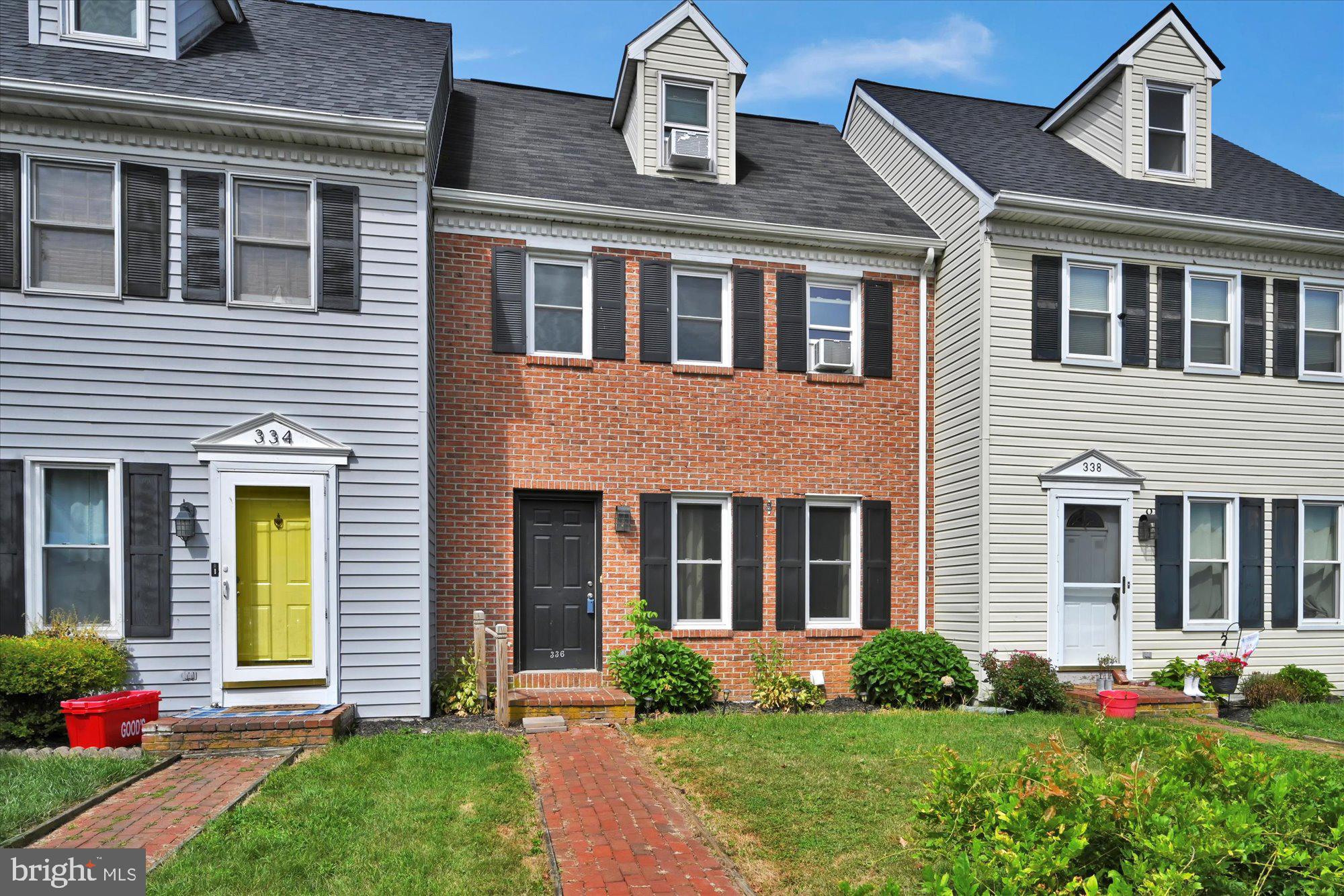 Beautiful end of row townhouse within walking distance to park or downtown Lititz. 3 Bedrooms, 1.5 bath w/deck on the back and sizeable yard. The third floor is the bonus bedroom.  Great starter home or for those looking to downsize.