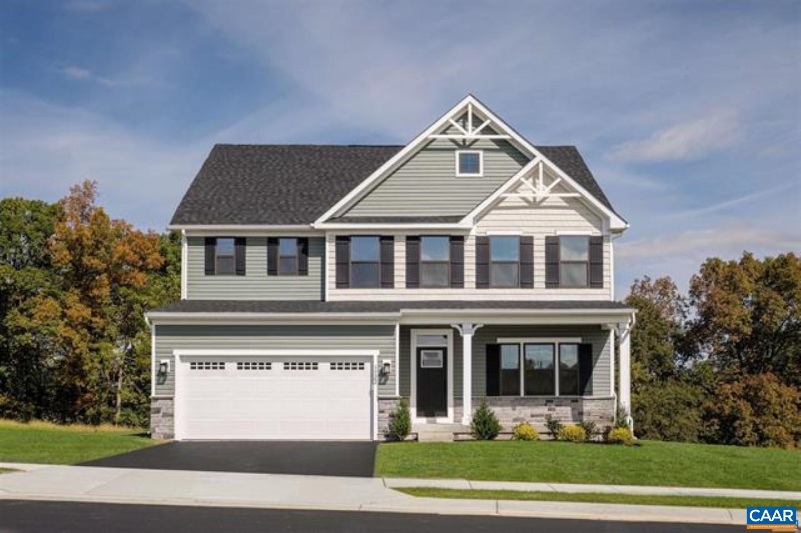 Homesite special in Rivanna Village, with a waived homesite premium for a private, treelined lot, and all closing costs paid! The Lehigh offers a seamless blend of versatility and modern elegance, thoughtfully crafted for today?s lifestyle. The open-concept main level centers around a designer kitchen featuring quartz countertops, abundant cabinetry and an oversized island, and perfect gathering space that flows seamlessly into the family room. A flex room provides the perfect setting for a main level home office, den or formal dining room while the optional covered porch and gas fireplace create inviting spaces for year-round enjoyment. Upstairs, a generous loft offers additional room to unwind, complimented by four spacious bedrooms, including a luxurious primary suite designed as a private retreat. A welcoming front porch enhances curb appeal, while durable James Hardie siding with stone accents delivers lasting quality and low-maintenance living. Ideally situated just minutes from Charlottesville?s shopping, dining, and cultural attractions, as well as scenic trails, a future 18-acre park, and community green spaces. Estimated delivery November/December 2026.,Painted Cabinets,Quartz Counter,Wood Cabinets,Fireplace in Family Room