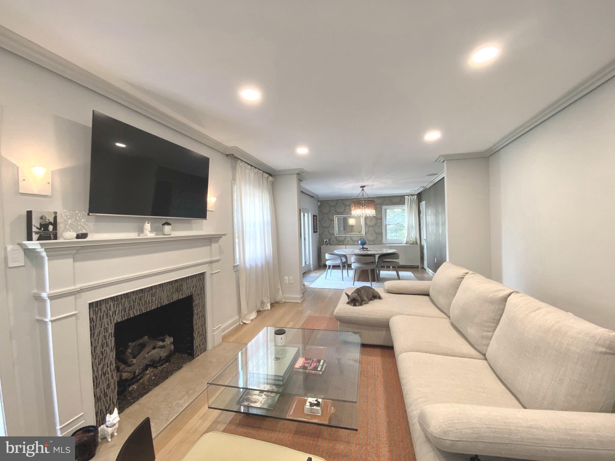 Open House Sunday4/27:  11:00-12:00. Stylish and charming 3BR, 3BA Single Family Home in Bethesda - Available July 1, 2025 

Discover your new home in the heart of thriving Bethesda, just off Wisconsin Ave. 
This unique 3-bedroom, 3-bathroom house offers an unbeatable location in a quiet neighborhood, providing both convenience and tranquility.
 
Features Include:
- Three Levels of Living: An open floor plan seamlessly connects the kitchen, dining, and living areas.
- Modern Renovated Kitchen: Equipped with stainless steel appliances, a gas stove, and a cozy sitting area.
- Living Area: Includes a gas fireplace, Smart TV, surround sound system, DVD player, Sonos, and Apple TV. 
- Outdoor Spaces: Enjoy modern and comfortable brand new deck with furniture, and a private fenced    backyard with moonlit trees, including grilling area
- Garage and Driveway: Additional area built in storage for Trash Bins
- Front Entrance: Main Door has Electronic Keypad, Ring Camera w/security light & entrance area includes a mudroom area.
-  Spacious Primary Bedroom: Occupies the entire top floor, featuring a separate sitting area and high ceilings. Spacious wall-to-wall Custom built in closets; Separate reading area with bench and skylights.
- Additional Bedrooms: The second bedroom on the main floor has an adjacent  full  bathroom, while the basement Rec Room offers an optional third bedroom with a full bath and walkout access to the backyard plus extra storage, laundry, & work out area with equipment. 
- **Natural Light**: Abundant throughout the home. Window treatments included. 
 
This home is a must-see! Rent is $5595.00 per month, plus utilities, existing cable is 100/mth.  A security deposit and reference check are required. A 1-3year lease is available. Pets are considered on a case-by-case basis; no smoking is allowed. Comes Furnished.   SQ FT estimated includes the lover level and is approx. 
 
Contact us today to schedule a viewing and make this beautiful house your new home!