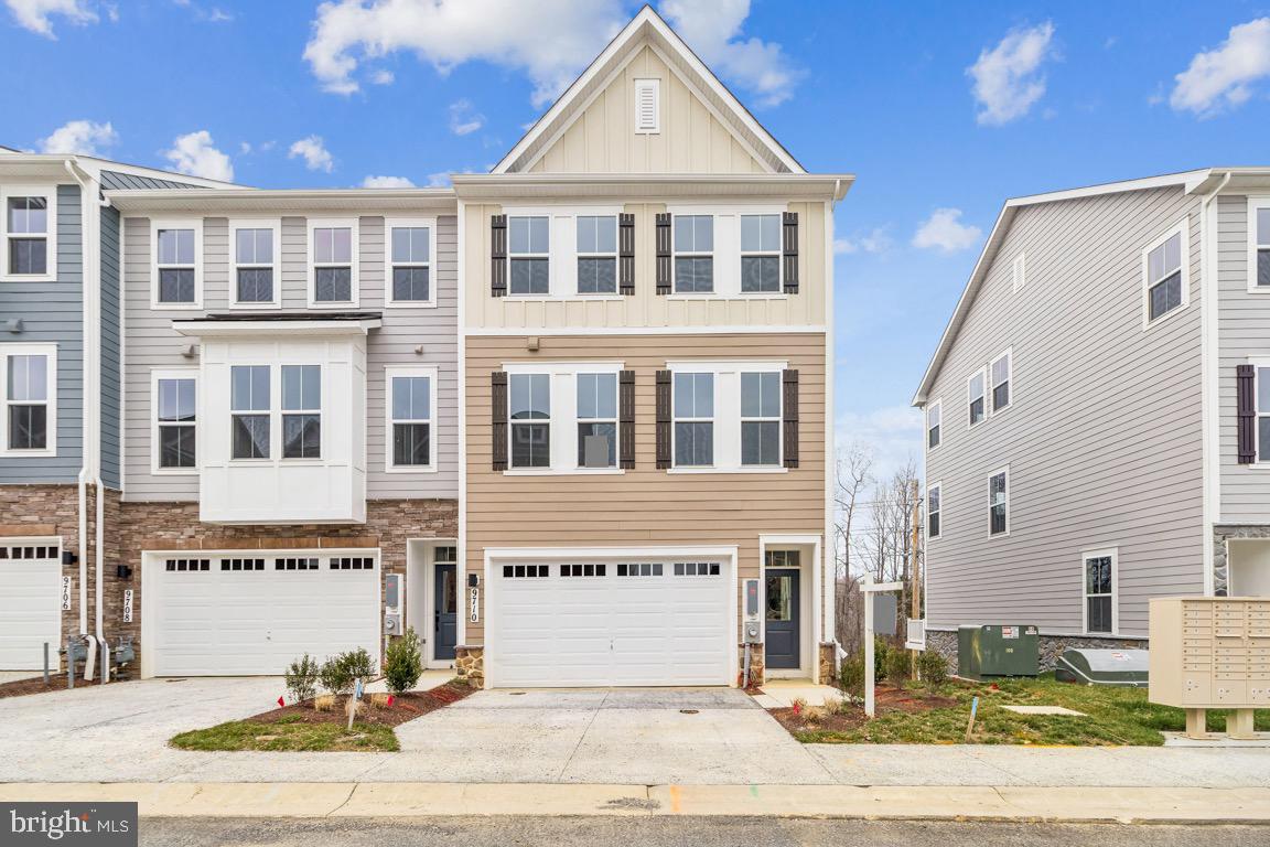 This is a MUST SEE  townhouse.  It is a four level townhouse backing to protected wooded conservation area.  As you walk in from your garage, open the doors to your huge 10x20 no maintenance deck and soak in the beautiful sounds of nature.  As you walk upstairs to your main living area, impress your self and your friends with this upgraded gourmet kitchen with a huge center island, built with storage on both sides of the island.  The tranquility you will find in the owner's suite backing to nature will surely lull anyone to sleep after a busy day.  The secondary bedrooms are ample in size, able to fit queen sized furniture in both of the secondary bedrooms.  A double sink vanity rounds out the bedroom level.  As you go back downstairs, you have a fourth level that is ready for you to escape to.  Enjoy single family sized living in your four-level townhouse, already loaded with upgrades and privacy.
