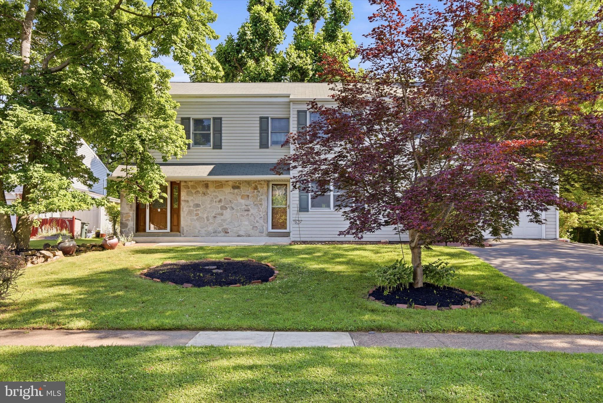 Welcome to this spacious 4-bedroom, 2.5-bath home in desirable Upper Southampton Township, offering over 2,100 square feet of living space and a backyard setting that's difficult to find.

Inside, you will find hardwood floors throughout the home, complemented by generous room sizes and a functional layout. The expansive kitchen features gas cooking, abundant cabinet space, and the convenience of two refrigerators. Separate living and family rooms offer flexibility for everyday living and entertaining, while the wood-burning fireplace rounds out the living and dining space.

Upstairs, the primary suite includes three closets and an ensuite bathroom with a walk-in shower. Three additional bedrooms, a full bathroom, and a loft area complete the upper level.

A separate laundry room, partial finished basement, and attached one-car garage provide optimal space and storage.

Recent improvements include a newer HVAC system (2019) and new gutters with gutter guards (2023). Situated on approximately .26 acres, the backyard enjoys a peaceful setting with direct views of undeveloped township-owned woodland, creating a sense of privacy rarely found in a suburban neighborhood. Conveniently located near major commuting routes, shopping, dining, parks, and everyday amenities. This home offers the ideal balance of space and location for long-term enjoyment.