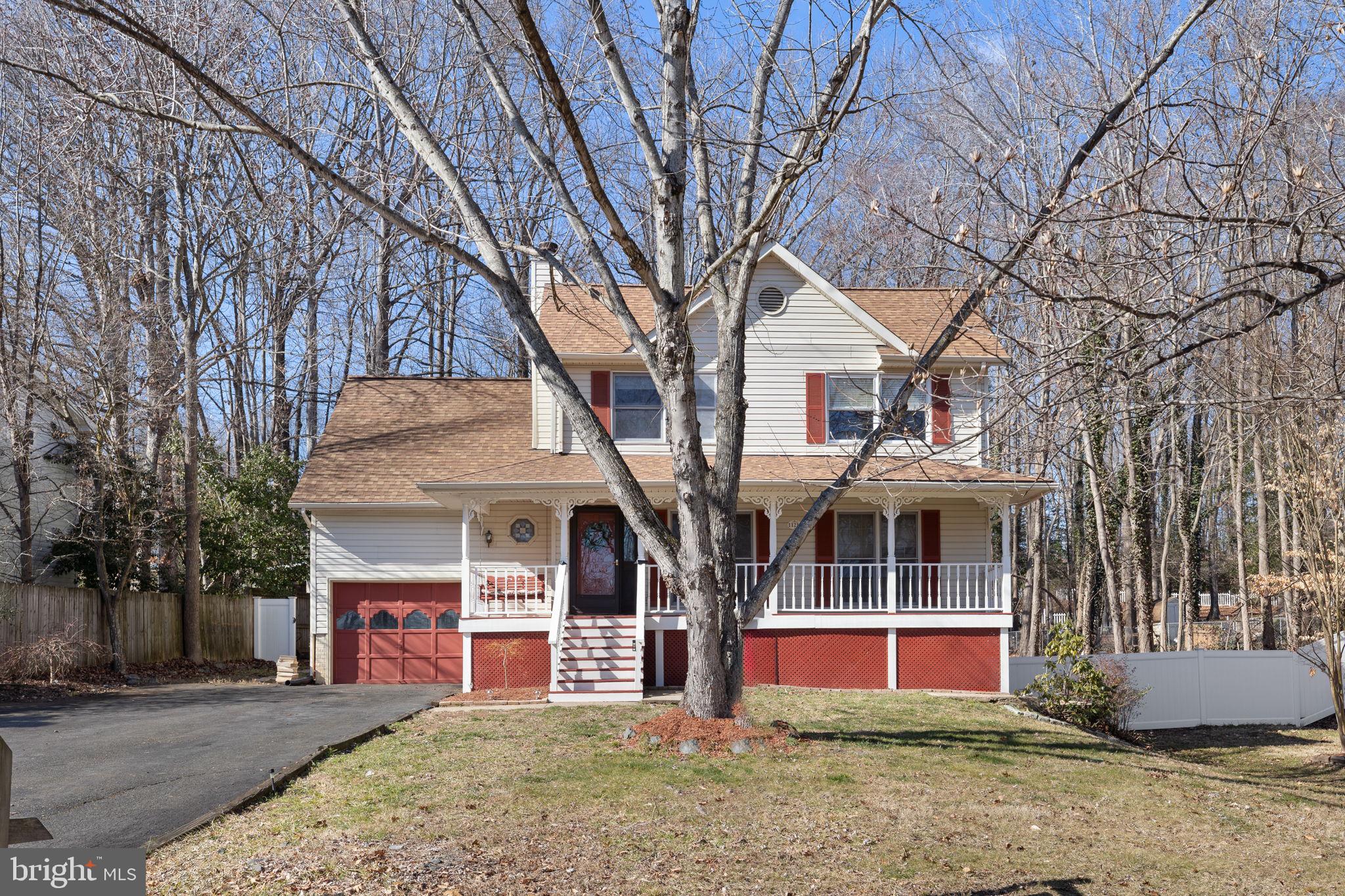 Do not miss this opportunity to come and put your personal touches on this 4 bedroom, 2 bath home in the desirable Windsor Place neighborhood with NO HOA! Situated on a large lot with plenty of parking in the driveway and fully fenced in backyard makes for the perfect home for a family. The main level features a sun filled living room, updated kitchen with newer appliances and cabinets and a bedroom or office with a full bathroom off the hall. Upstairs features a full bath, a primary bedroom with private balcony and 2 other generously sized bedrooms. The fully finished basement makes for the perfect man cave, playroom or close in one of the many open areas for a 5th bedroom. Enjoy entertaining on the large deck that has the perfect spot for an above ground pool, perfect for those hot summer days!  New attic insulation (2022), roof (2015), garage door opener (2024), newer HVAC and hot water heater. Your new home is just minutes away from Loriella park, Central Park shopping complex, I-95 and so much more!