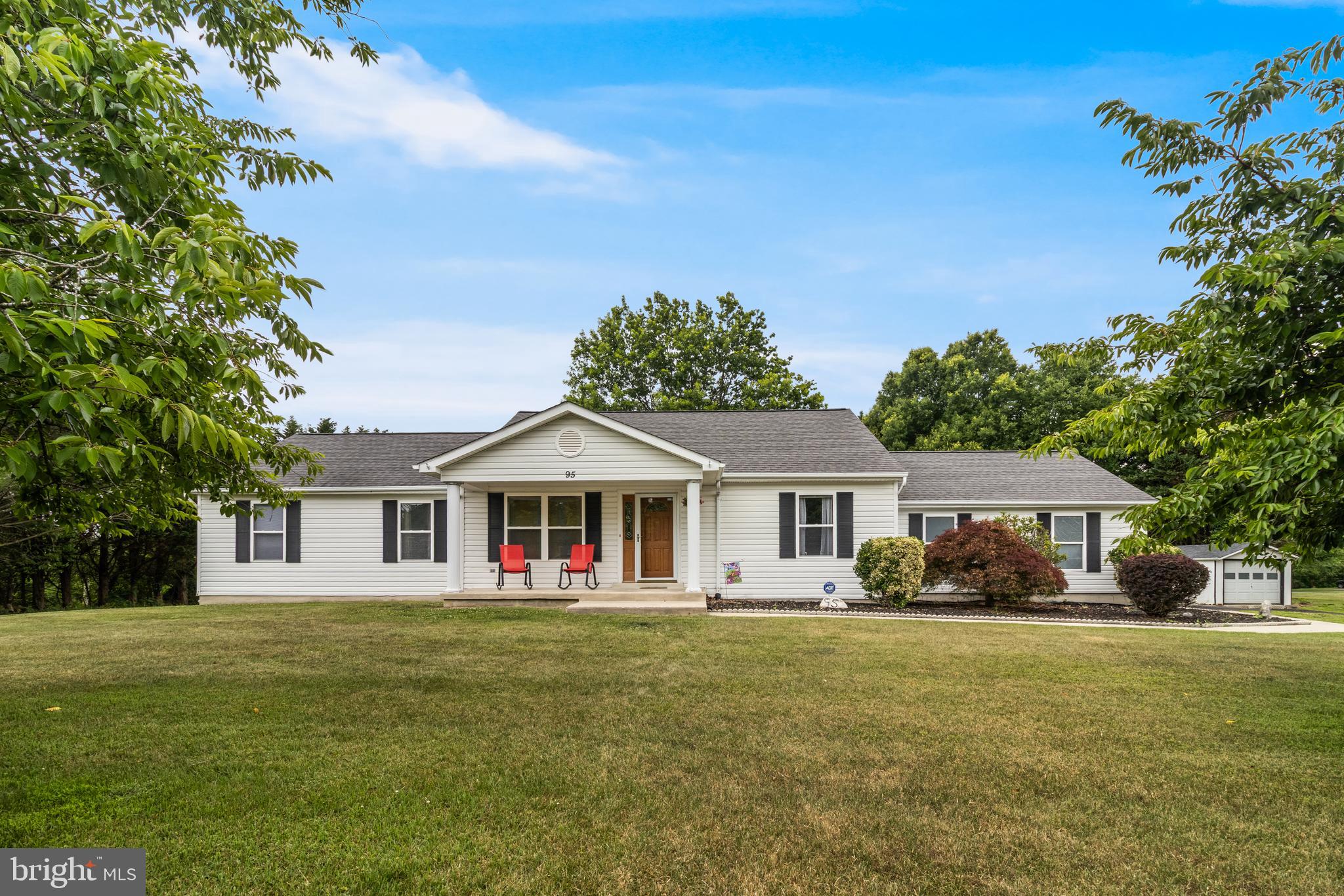 Immaculately maintained and beautifully appointed, this exceptional 4-bedroom, 2-bath rambler is nestled on a picturesque 1-acre lot in the highly sought-after Calvert County School District. Offering the perfect blend of comfort, space, and convenience, this home features soaring vaulted ceilings, generously sized bedrooms with walk-in closets, and thoughtfully renovated custom bathrooms designed with modern style and functionality in mind. Outside, you'll find ample room to enjoy country living with the convenience of nearby amenities. The property includes an attached 2-car garage as well as a detached garage/workshop equipped with electricity, making it ideal for hobbyists, car enthusiasts, a home gym, workshop, studio, or additional storage. The expansive lot provides endless opportunities for outdoor entertaining, recreation, or simply enjoying the peaceful surroundings. Conveniently located in Owings, just minutes from all that North Beach and Chesapeake Beach have to offer, including First Fridays, Movies on the Beach, the boardwalk, local restaurants, boutique shopping, ice cream shops, marinas, and the renowned Rod 'N' Reel Resort. Commuters will appreciate the easy access to major highways and the ability to reach Washington, Baltimore, and surrounding employment centers in under an hour.This rare opportunity combines space, charm, and an unbeatable location. This one won't last long, schedule your showing today!