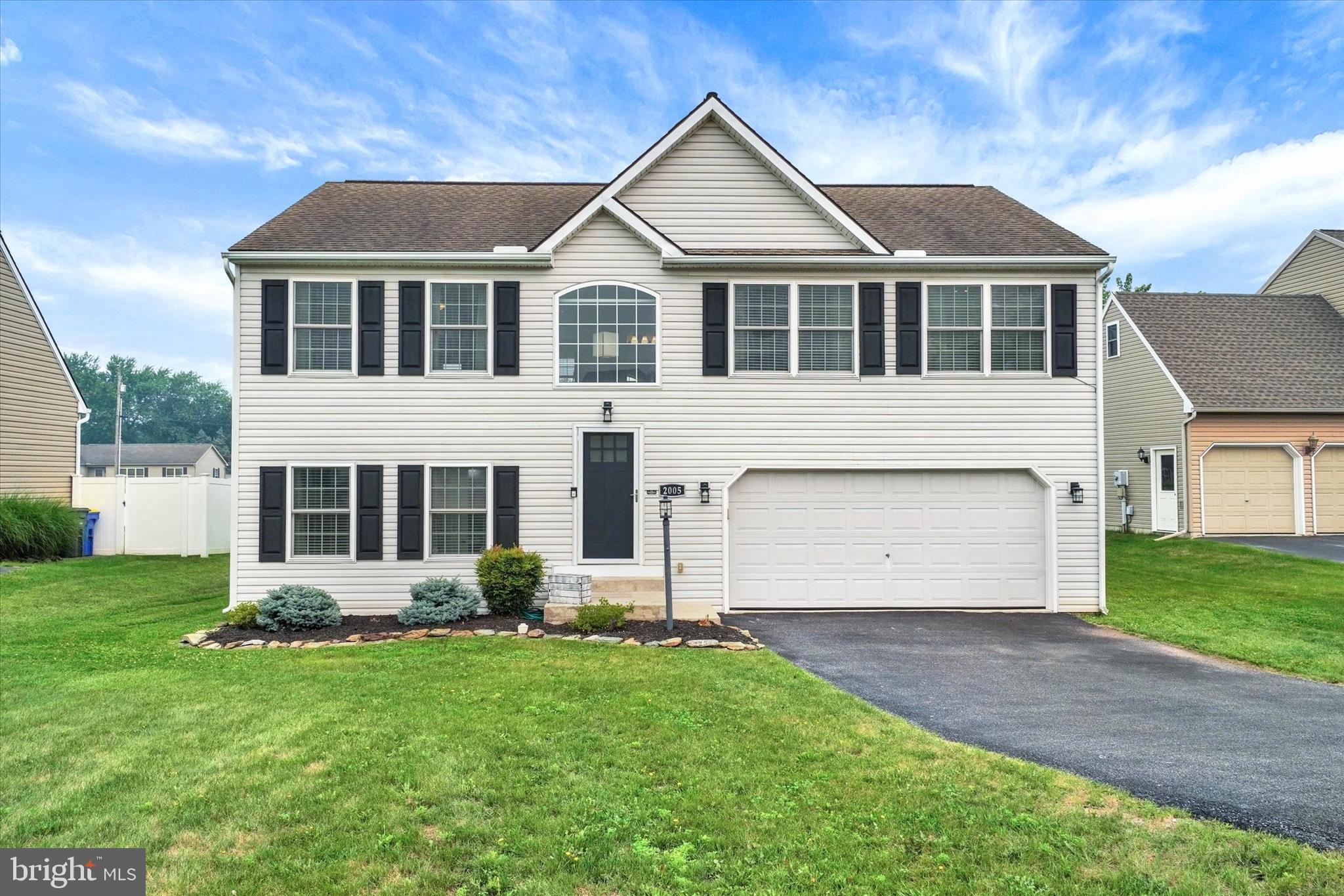 OFFER (S) RECEIVED DEADLINE FOR SUBMISSIONS TO LISTING AGENT 3 PM 7/23/26 PRESEBTING ALL OFFES AT 4PM  7/23/26 Welcome to Ashcombe Farms West, where comfort, style, and convenience come together in this beautifully maintained raised rancher located in the desirable Dover Area School District. Ideally situated just minutes from the Dover YMCA, shopping, dining, and everyday amenities, this home also enjoys the added privacy of backing to open space, creating the feel of an expansive backyard. Step inside to a bright, inviting foyer that opens to a spacious living room, seamlessly flowing into the dining area and well-appointed kitchen—perfect for both everyday living and entertaining. The spacious eat-in kitchen offers crisp white cabinetry, stainless steel appliances, including a convection oven, refrigerator, dishwasher, and built-in microwave, along with a pantry, recessed lighting, ceramic tile backsplash, and generous workspace. Just off the dining area, a 12' x 18' Trex deck provides the ideal setting for morning coffee, outdoor dining, or relaxing while overlooking the peaceful rear yard. The main level features two generously sized bedrooms, one with a custom closet organization system, and a beautifully remodeled full bath for family or guests. The spacious primary suite offers a walk-in closet with custom organizers and an updated private bath featuring dual sinks and a tub/shower combination with dual shower heads. The finished lower level expands your living space with a comfortable recreation room that's perfect for movie nights, complete with space for your own popcorn machine. A dedicated office with built-in shelving and an adjacent half bath makes working from home both convenient and comfortable. There's also additional flexible space ideal for a game room, fitness area, or second home office, with sliding doors leading to a rear patio. Thoughtful updates provide peace of mind, including a new HVAC system (2021), new exterior doors (2023–2024), and a Trex deck (2023). Offering versatile living spaces, modern updates, and a fantastic location, this move-in-ready home is ready to welcome its next owners. AGENTS: Please read agent remarks.