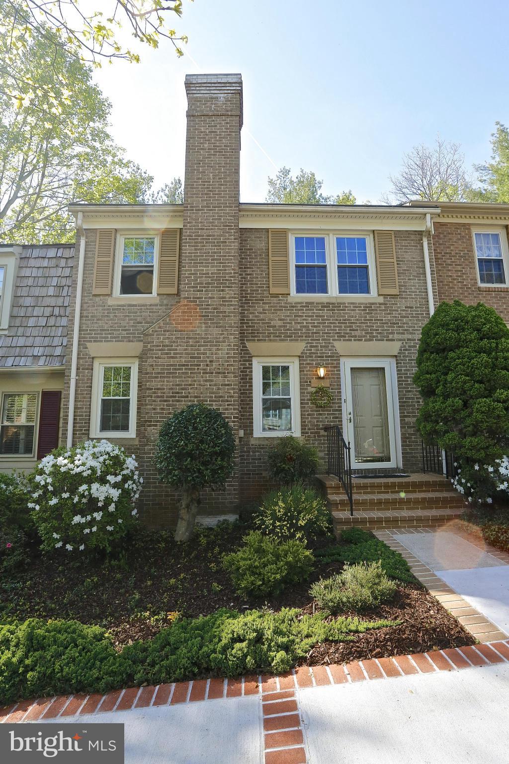 Luxurious, spacious TH in Potomac. Owner's loving care shows! Bright and open spaces. Extensively updated. New in past 10 years or so: roof in 2009; HVAC in 2005; all new kitchen circa 2010; new windows about same time; powder room, porch, all exterior doors 2009-2010. Hardwood floor on main level. Master BR w/walk-in closet & huge BA (separate shower & deep tub, double sinks). Gorgeous deck.