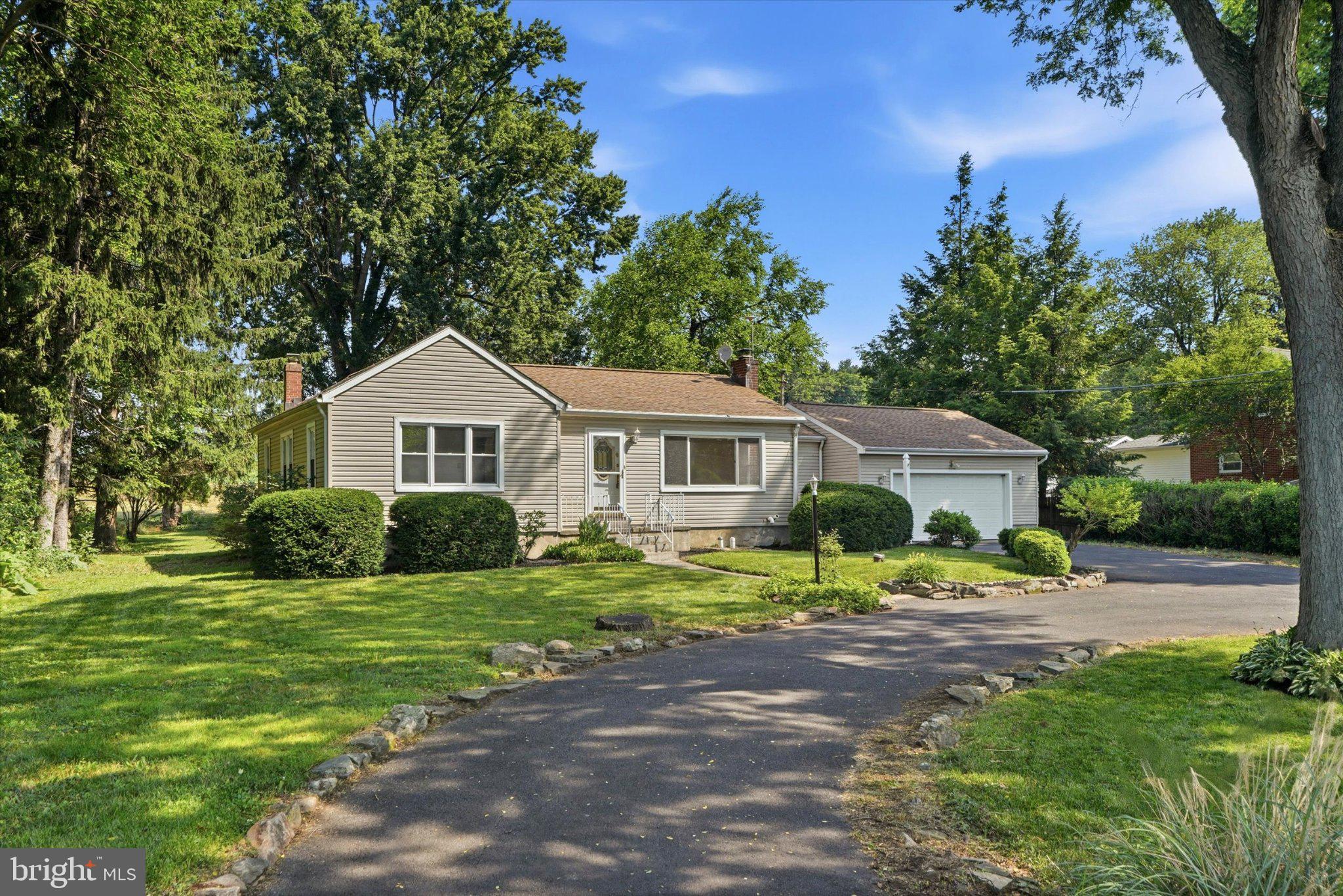 Country views. One-floor living. A location that keeps you close to everything.
  Enjoy the best of both worlds in this beautifully maintained ranch, where peaceful views of open farmland meet the convenience of Bethlehem Township living. Set on a spacious lot surrounded by mature landscaping, this home offers privacy, comfort, and the ease of one-floor living.
  Sunlight pours into the welcoming living room through a large picture window, highlighting the hardwood floors and creating a bright, inviting space to gather. The spacious eat-in kitchen features abundant cabinetry and workspace and flows seamlessly into the adjoining dining room. A door opens to a covered patio overlooking the backyard, offering the perfect setting for outdoor dining, entertaining, or simply enjoying the scenic countryside.
  Three generously sized bedrooms and a full hall bath complete the main level. The expansive lower level adds exceptional flexibility with a second full bathroom, cedar closet, laundry area, workshop space, and abundant storage. Whether you're envisioning a recreation room, home gym, hobby space, or future finished living area, the possibilities are plentiful.
An oversized detached two-car garage provides ample room for vehicles, tools, and additional storage, while the spacious backyard offers room to garden, play, or simply relax while taking in the surrounding views.

Ideally located just minutes from Routes 22 and 33, shopping, dining, parks, and the vibrant restaurants, festivals, and attractions of Historic Bethlehem and the Lehigh Valley, this home offers a lifestyle that's both peaceful and connected.

Homes offering this combination of one-floor living, scenic countryside views, and everyday convenience are becoming increasingly rare. Come experience all that 4339 Freemansburg Avenue has to offer.