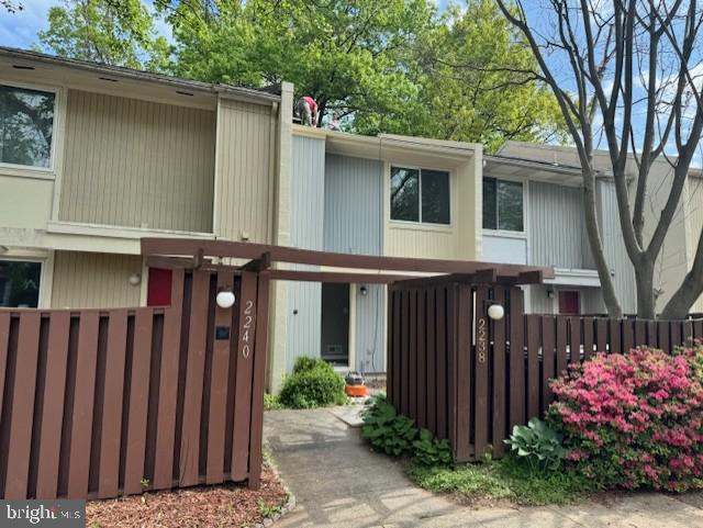 House is currently occupied and pictures are from last year. Beautifully renovated 2 level 2 BRs and 2.5 Bath Townhouse located in Reston Community. This home offers 2 good size Bedrooms with 2 full bath on the upper level.  All new Bathrooms and Flooring throughout the house. Updated Kitchen with dining area. Plenty of Recess lighting throughout the house.