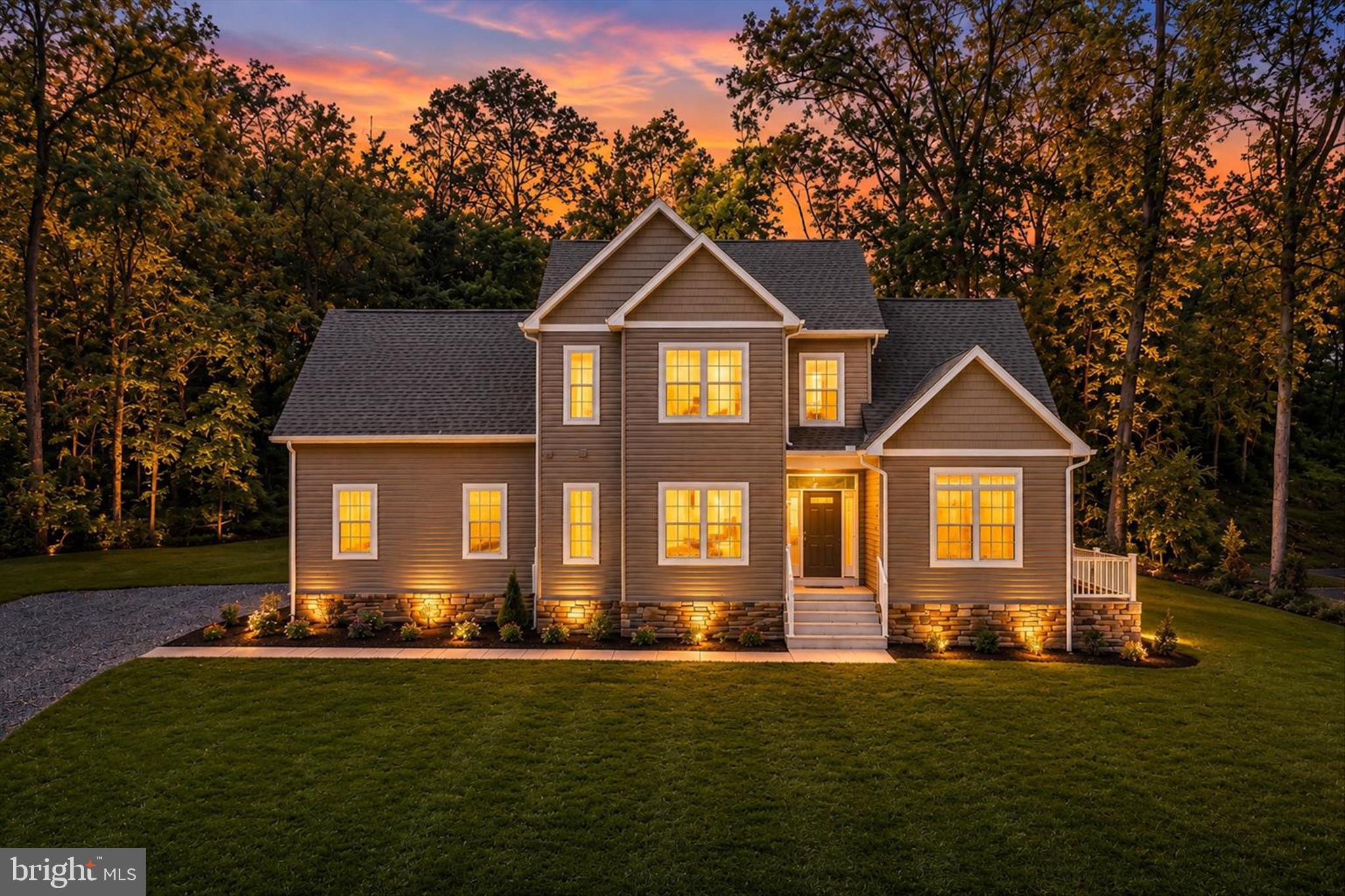 Discover luxury and comfort in this stunning brand-new 4-bedroom, 3.5-bath colonial perfectly situated on 1.50+ private acres. Designed with both elegance and functionality in mind, this home welcomes you with a breathtaking two-story cathedral living room that creates an immediate “wow” factor with its soaring ceilings and open feel.



The main-level primary suite offers a true retreat, featuring a spa-inspired en suite bath complete with a relaxing soaker tub, double vanities, walk-in shower, private toilet closet, and spacious walk-in closet. The gourmet kitchen is built for everyday living and entertaining alike, showcasing granite countertops, stainless steel Whirlpool appliances, and ample space for gathering with family and friends.



Downstairs, the fully finished basement expands your living space with endless possibilities and includes a full bath, making it perfect for entertaining, a recreation room, guest space, or home theater setup. A side-loading garage enhances the home’s curb appeal while adding convenience and functionality. Step outside onto the rear deck and enjoy peaceful early mornings with coffee or unwind during quiet evenings overlooking your spacious property.



This exceptional new construction combines modern luxury, thoughtful design, and room to enjoy both inside and out. Welcome home.