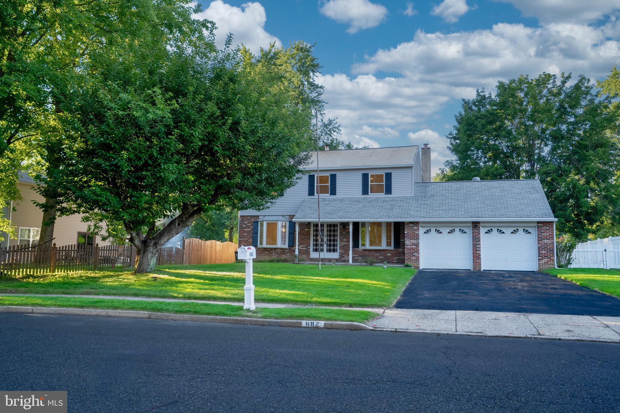 Fully Renovated Gem in Feasterville Trevose — Move-In Ready!
Welcome to 682 Woodlyn Drive, a beautifully renovated 4-bedroom, 2.5-bath home offering 2,244 square feet of living space on a spacious 0.28-acre lot in the award-winning Neshaminy School District. This home has been thoughtfully updated from top to bottom, so you can move in and enjoy peace of mind with nothing left to do but unpack. The kitchen is a true showstopper, featuring a large touch-screen smart refrigerator and modern finishes throughout. Recessed lighting spans both the first and second floors, giving every room a bright, polished feel. The main level offers open, flexible living space perfect for entertaining, while upstairs you’ll find generously sized bedrooms. The primary suite is a standout retreat, complete with a spacious walk-in closet and a spa-like walk-in shower in the en-suite bath. The clean, unfinished basement offers a blank canvas — ideal for storage now, or future finished living space, a home gym, or media room down the road. Outside, the sizable lot provides room to garden, play, or entertain, with plenty of space to make it your own. Don’t miss this rare opportunity to own a fully renovated home in a fantastic Bucks County location — schedule your showing today!