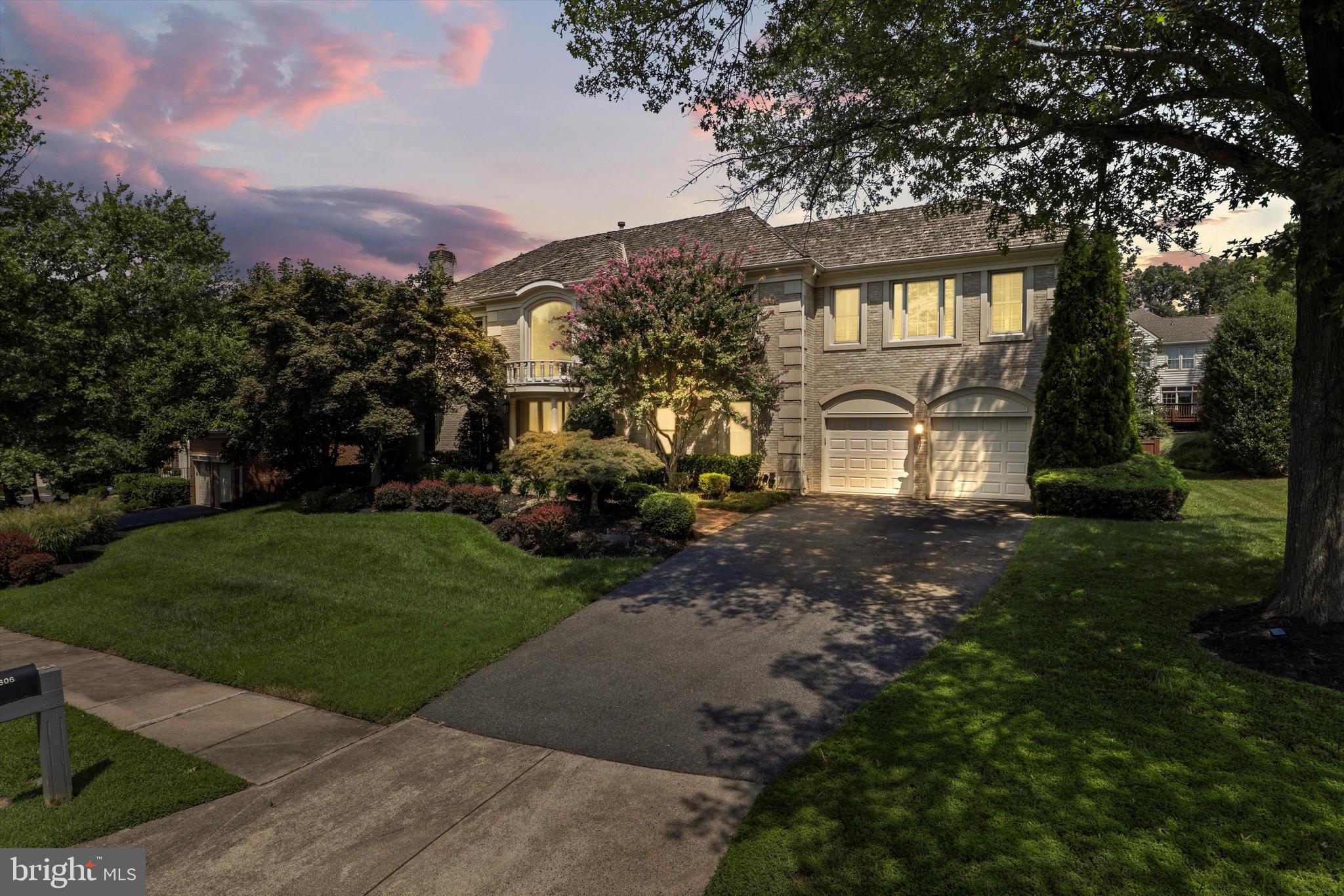 Welcome to a 5,988 square-foot masterpiece, situated in the prestigious Century Oaks community. This three-level colonial home is nestled in a quiet cul-de-sac & offers 5 bedrooms, 3.5 baths, and a 2-car garage. The meticulously landscaped front yard leads to a fully fenced backyard oasis, perfect for year-round entertaining with zones for lounging, dining, and relaxing, complete with an outdoor kitchen and fireplace.
Step into the grand double-height terrazzo foyer, greeted by a striking circular staircase and exquisite natural hardwood flooring throughout. The main level boasts a sophisticated dining room, formal living room with a fireplace and baby grand piano, a newly renovated powder room, a spacious home office, a light-filled two-story family room with a fireplace, and a chef’s kitchen featuring a large white quartz island, Subzero refrigerator, recessed cooktop, and double wall oven.
Upstairs, the luxurious primary suite includes a sitting room with a fireplace, a walk-in closet, and an opulent bathroom with a jacuzzi tub, glass-enclosed shower/steam room, and dual-zone heated flooring. The upper level also offers three additional bedrooms and a bathroom. The elegant fully finished basement serves as an ideal in-law suite, featuring a large family/rec room, a bedroom with an adjacent bathroom, a fully equipped gym, a wine cellar, and ample storage space. Most of the high-end furniture can be purchased with the property, due to overseas relocation, adding to the turnkey appeal of this exceptional residence. Gym, pool table, all outdoor furniture conveys. Interior furniture negotiable.
The exclusive community provides a swimming pool, tennis courts, ponds, and a clubhouse that hosts family-friendly events, fostering a close-knit atmosphere. Conveniently located near top amenities and major transportation routes, this home is a commuter’s dream. Experience the variety of dining and shopping, near Fair Oaks Hospital, Fair Oaks Mall, Fairfax Corner, and International Country Club.