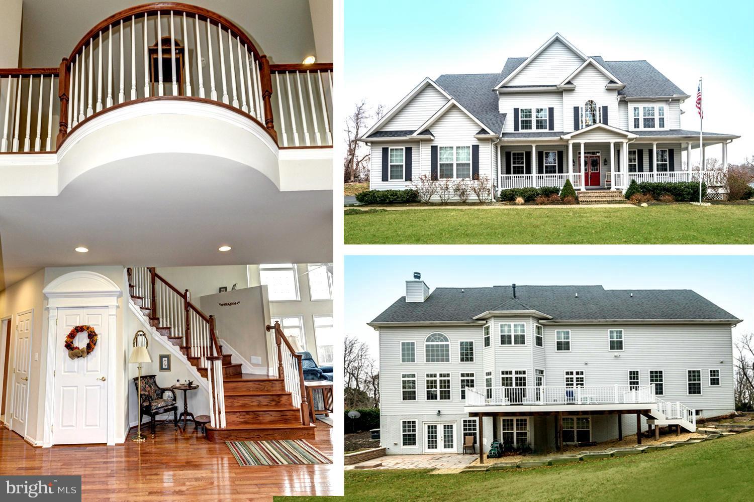 Stunning home breathtakingly situated on 2.49 acres in Lothian's most sought after area - commuter's dream. Too many options to list them all: gourmet kitchen, granite counters, double oven, microwave drawer, every bedroom has a walk-in closet and full bath access, John Deere tractor/garage equip conveys ( 15k).  The master bath is stunning; spa-like walk-in wall-less shower! Priced perfectly!!!