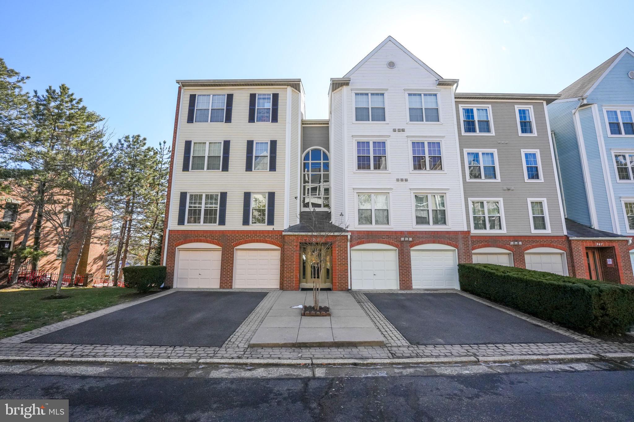 This spacious 2-bedroom, 2-bath end-unit condo inside the Beltway offers a one-car garage plus additional driveway parking.

Step inside and appreciate the modern design, featuring LVP flooring, 9-ft ceilings, and an open-concept layout that enhances the sense of space. The eat-in kitchen is thoughtfully designed with white cabinetry, black appliances, and granite countertops, creating a stylish yet functional space.

The bright and inviting living room is anchored by a wood-burning fireplace, perfect for cozy evenings. Step onto your private balcony, an ideal spot for your morning coffee or unwinding after a long day.

The spacious primary suite includes a walk-in closet and an ensuite bath with dual sinks, a soaking tub, and a custom glass-enclosed tile shower. A second bedroom, additional full bath, and in-unit washer and dryer complete the upper level.

Enjoy low-maintenance living with water, trash, snow removal, and access to the community pool all included in the condo fee.

This prime location is just over one mile to Van Dorn Metro (Blue Line), with quick access to I-495, the Pentagon, and DC. You'll also find plenty of dining, shopping, and grocery options nearby, along with outdoor recreation at Armistead Boothe and Ben Brenman Parks.

A rare opportunity under $500k with low condo fees and a private garage—don’t miss this one!