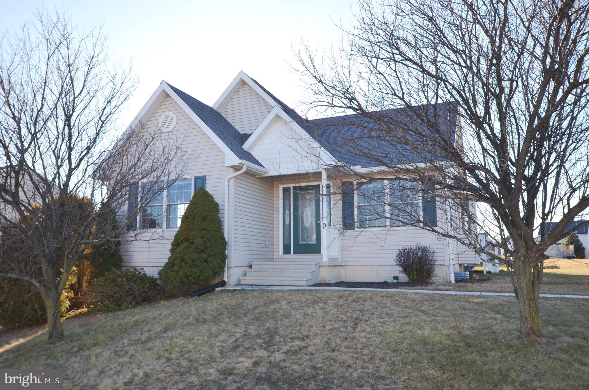 Enjoy the suburban lifestyle.  3 Bedroom , 3 full bath ranch home located on the south side of Hanover PA.  Plentiful windows, bright dining area that would be perfect for a breakfast nook, primary bedroom and bath, large hallway bath with skylights, and full basement with extra living space and plenty of storage.   Wonderfully renovated with a new roof, main level luxury vinyl plank flooring, radon mitigation system, electric range, dishwasher, and microwave.   Move right in!