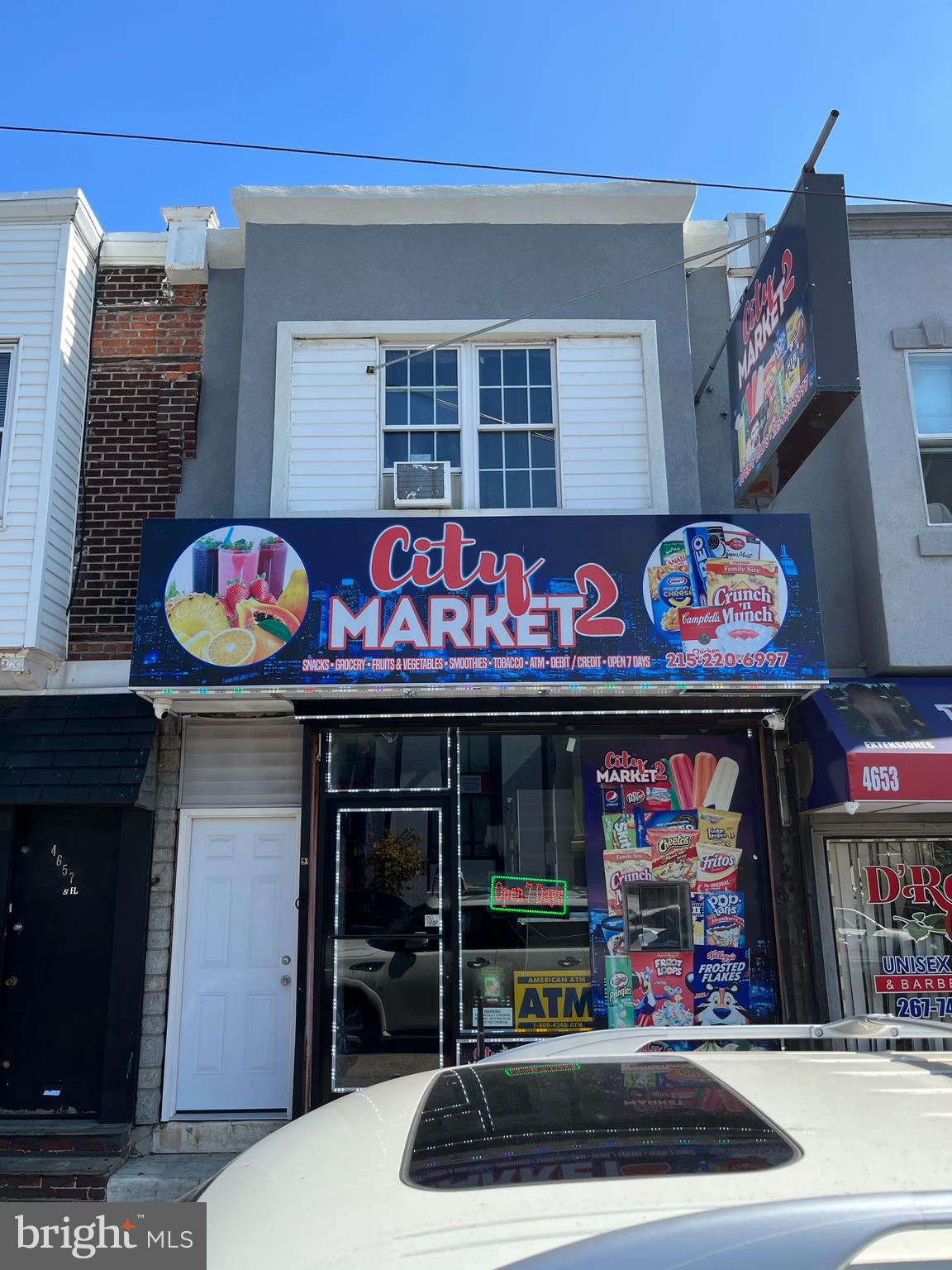 4655 N 5th Street offers a fantastic investment opportunity in a bustling commercial section of North Philadelphia. This property features a first floor commercial space that was recently renovated and used as a convenience store. Additionally, the 2nd floor residential unit features 3 spacious bedrooms & 1 bathroom. Both units are turnkey and the second floor is currently rented for $800/mo. The fist floor will be delivered vacant. This opportunity is great for an owner occupant or an investor looking to cash flow. The area is located just off of the bustling Roosevelt Blvd. Schedule your private showing today!
