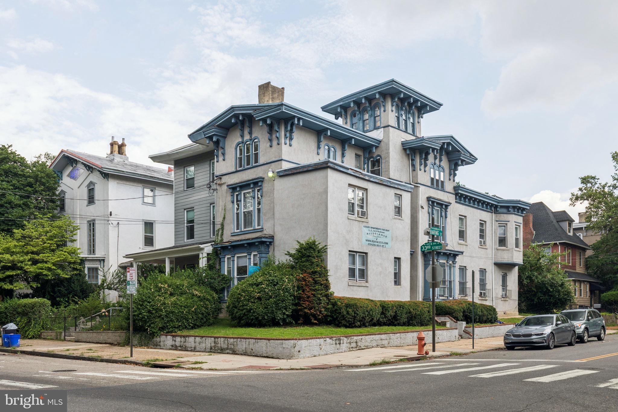 Rare opportunity to acquire an established portfolio of 28 units (52 Beds) across four buildings in prime Powelton Village and Spruce Hill locations, walkable to both Drexel University and University of Pennsylvania. Stabilized, income-producing investment with value-add potential via light upgrades - proforma 7.8% cap rate. Portfolio price is $4,750,000 for all four buildings, or purchase separately. 401 North 33rd Street is a 6 unit building (3 x 1 bed units, 2 x 2 bed units, 1 x studio unit), offered at $825,000. Benefit from a strong tenant base derived from University of Pennsylvania's full-time student population of 23,948 (up 1.65% YOY), as well as 39,000+ individuals employed by University of Pennsylvania, and an overall population of more than 100,000 residents between the 19104 and 19139 zip codes. As the pipeline of multifamily deliveries in Philadelphia continues to dwindle, demand is expected to outpace supply, driving further rental growth in 2025-2026, presenting a unique opportunity for investors to acquire a high-quality, income-producing asset with significant long-term upside. Offering memorandum available upon request.